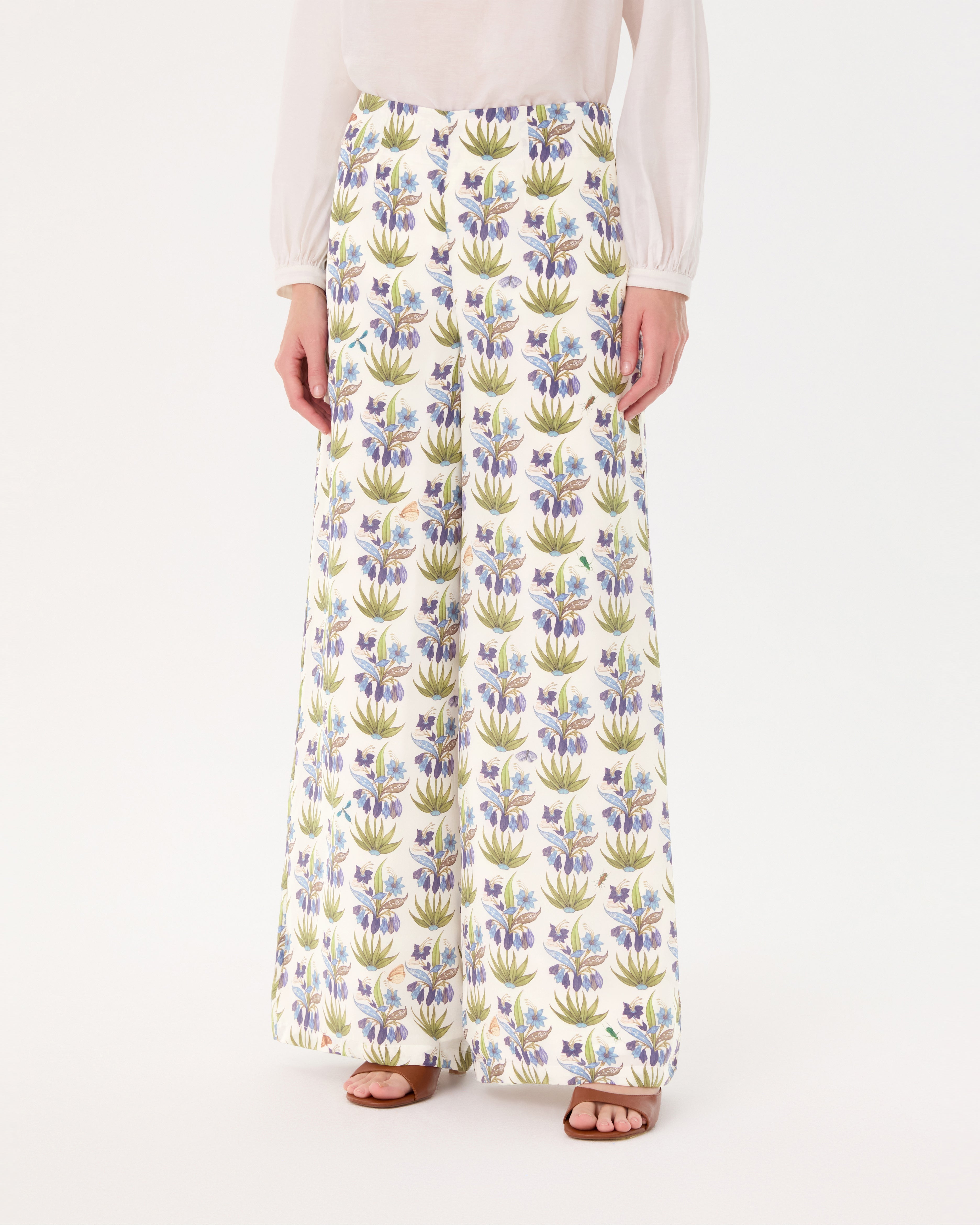 Stephan Trousers in Celestine Flower Print