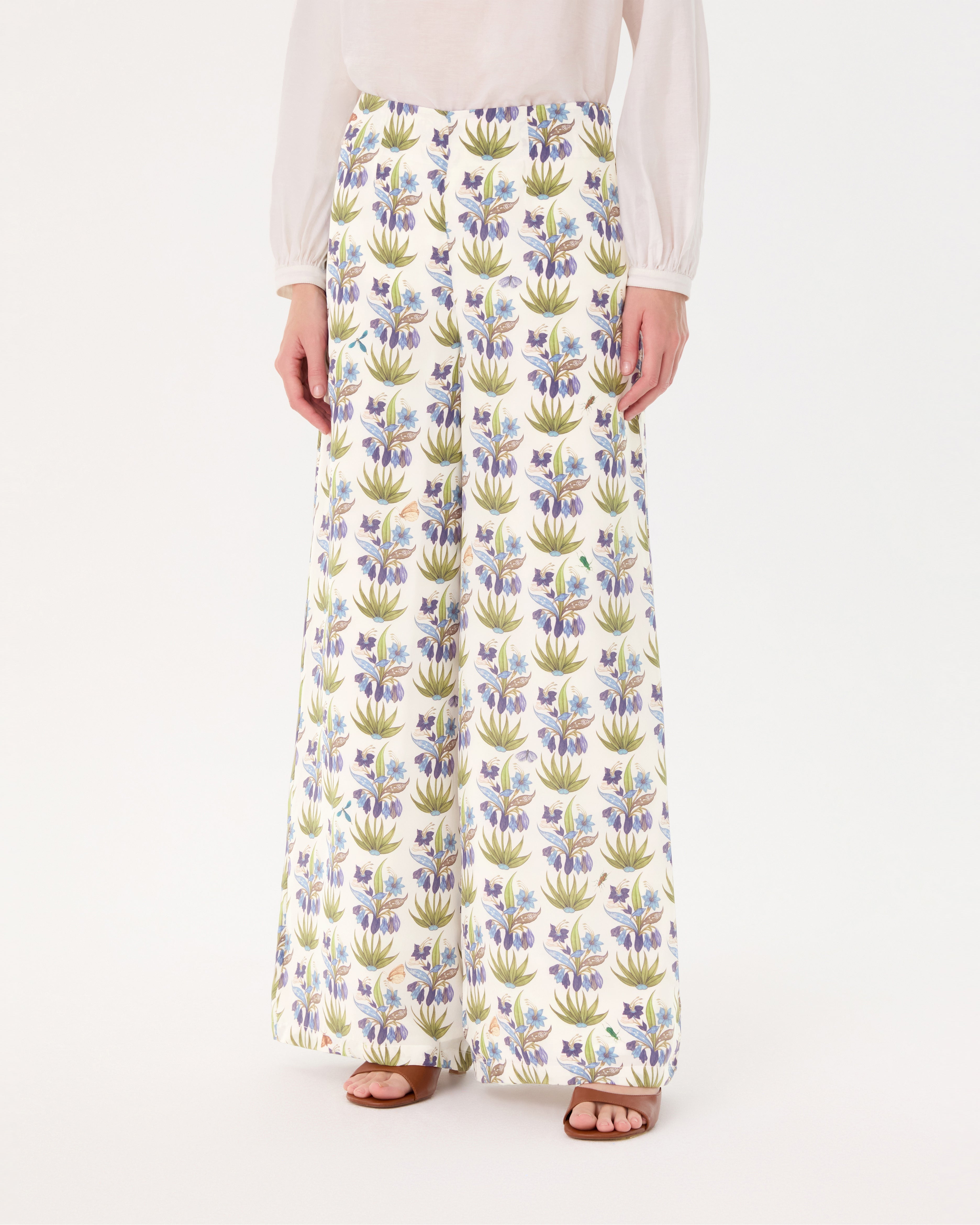 Stephan Trousers in Celestine Flower Print