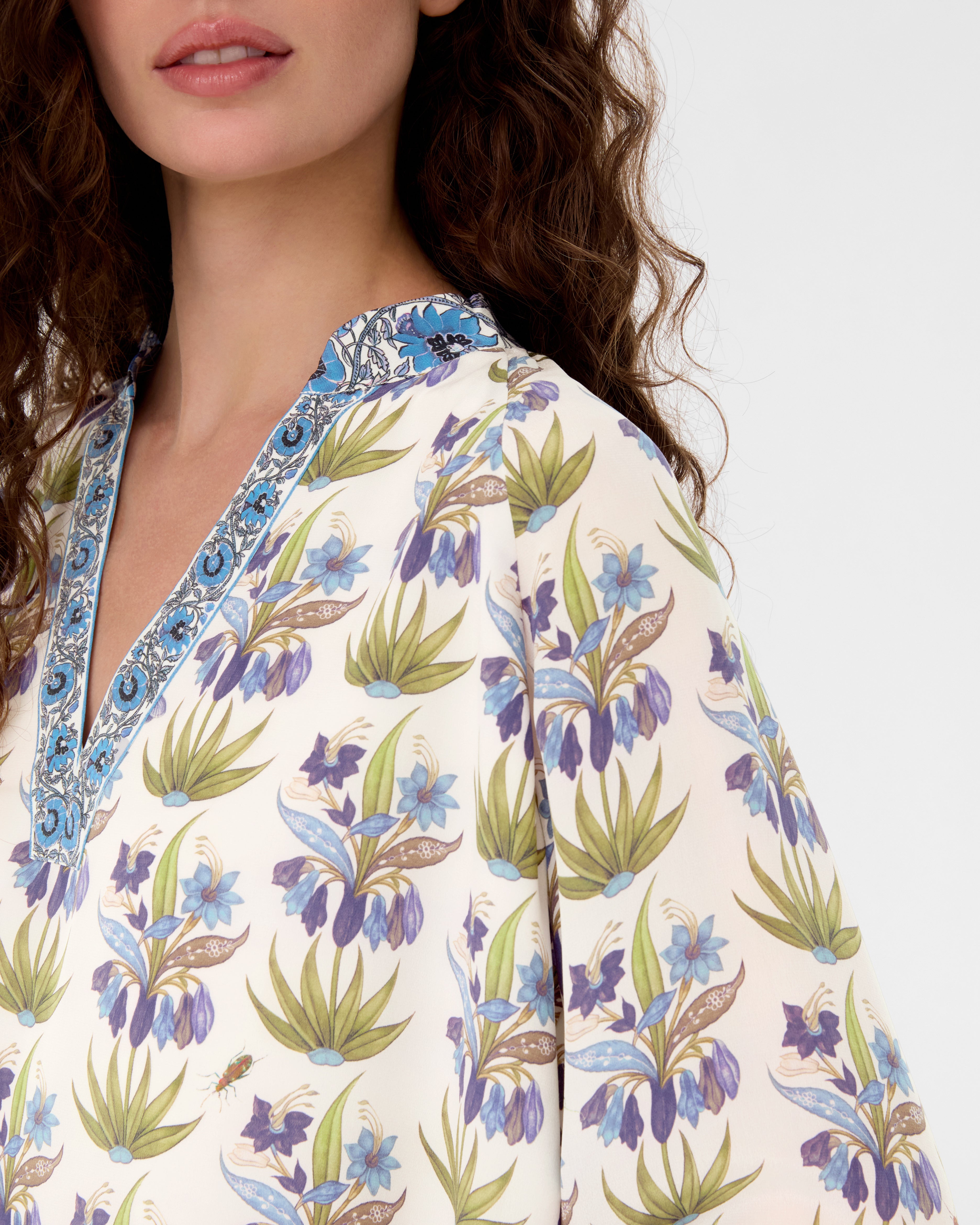Ilizia Blouse in Celestine Flower Print
