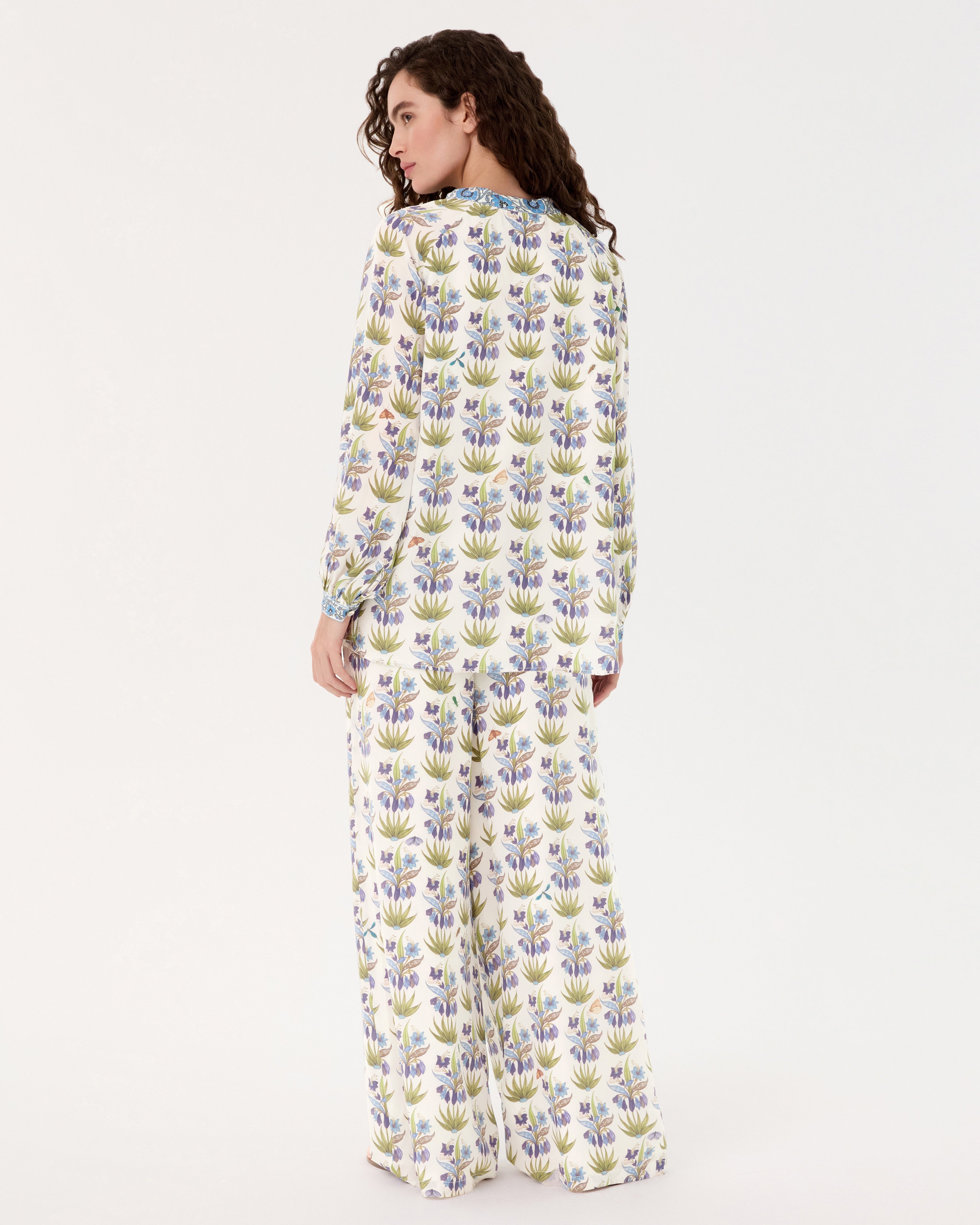 Ilizia Blouse in Celestine Flower Print