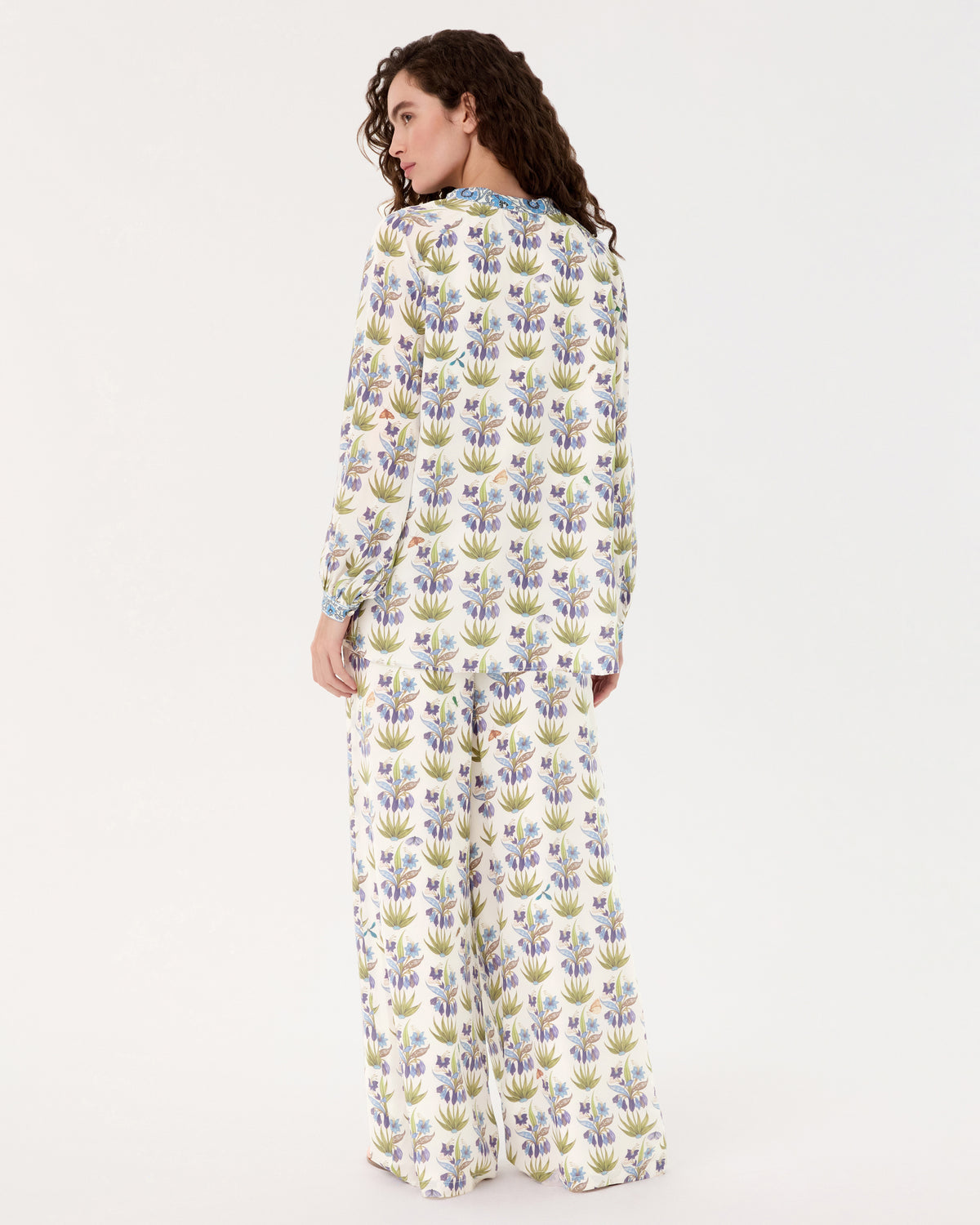 Ilizia Blouse in Celestine Flower Print