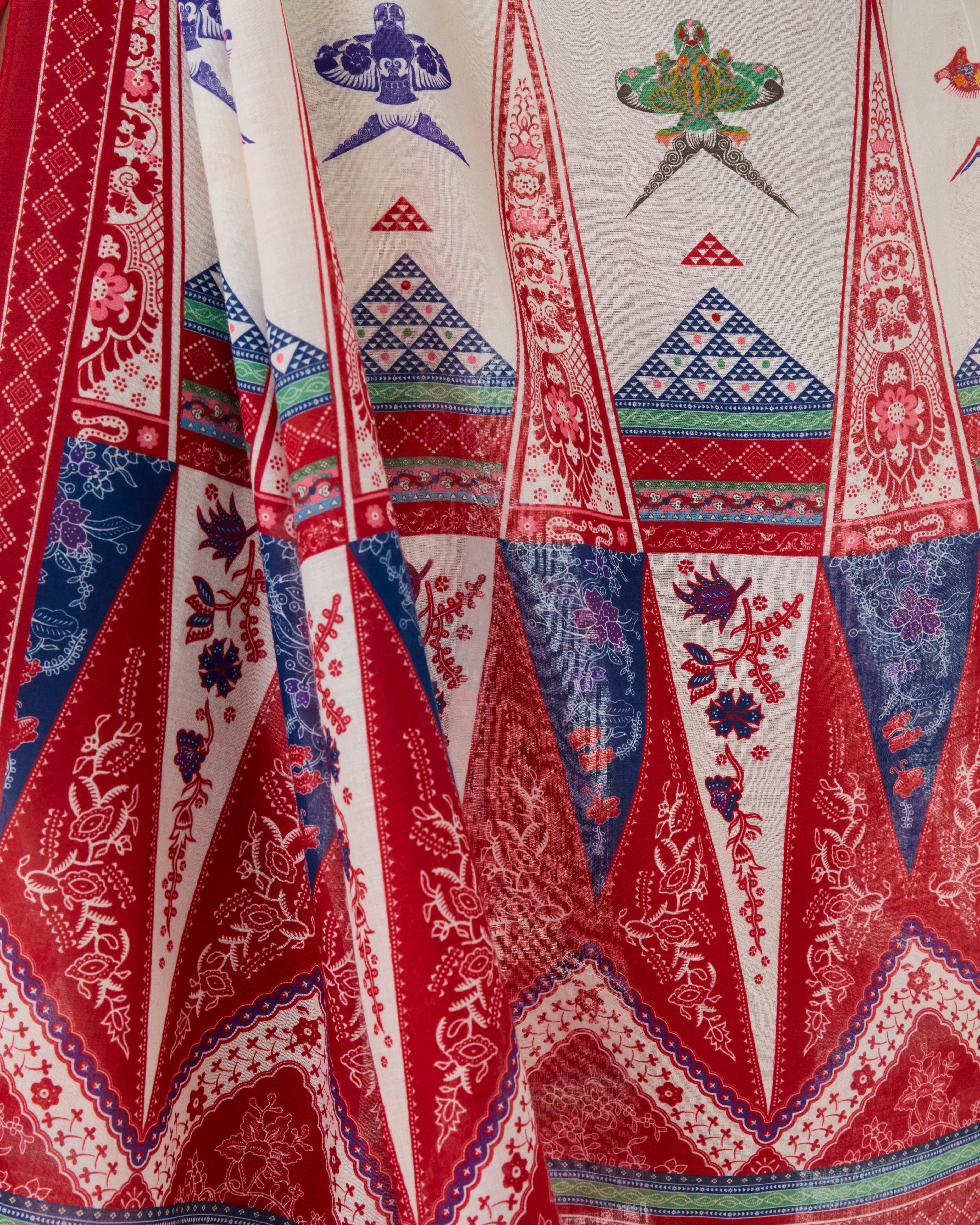 Pareo in Kites Print