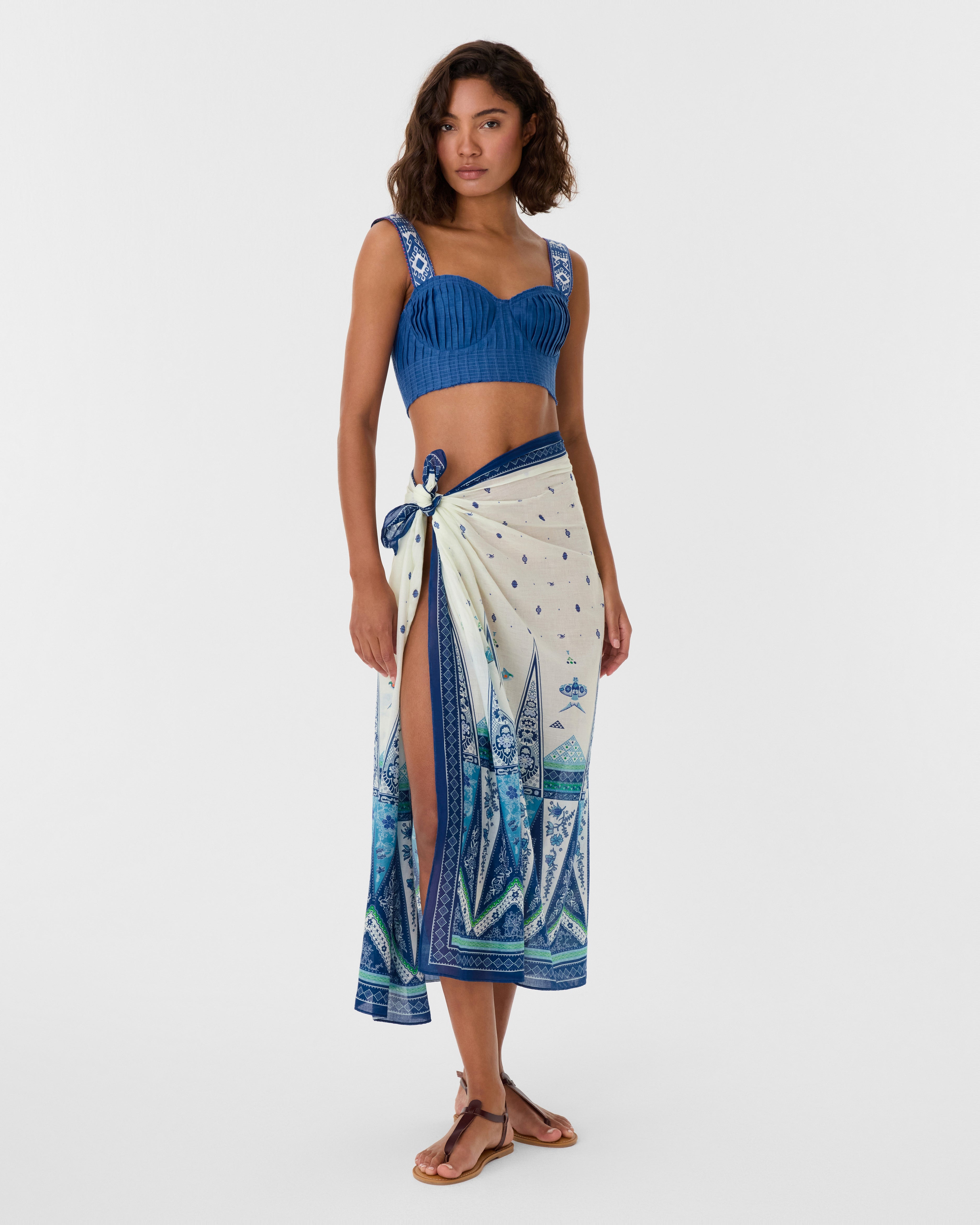 Pareo in Kites Print
