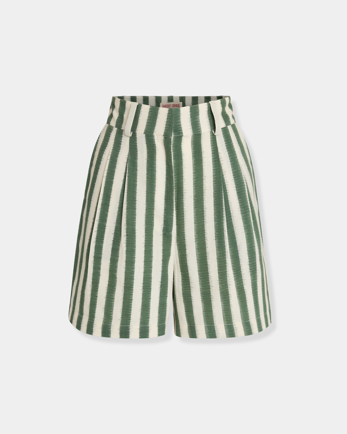Beatrice Shorts in Ikat Stripes