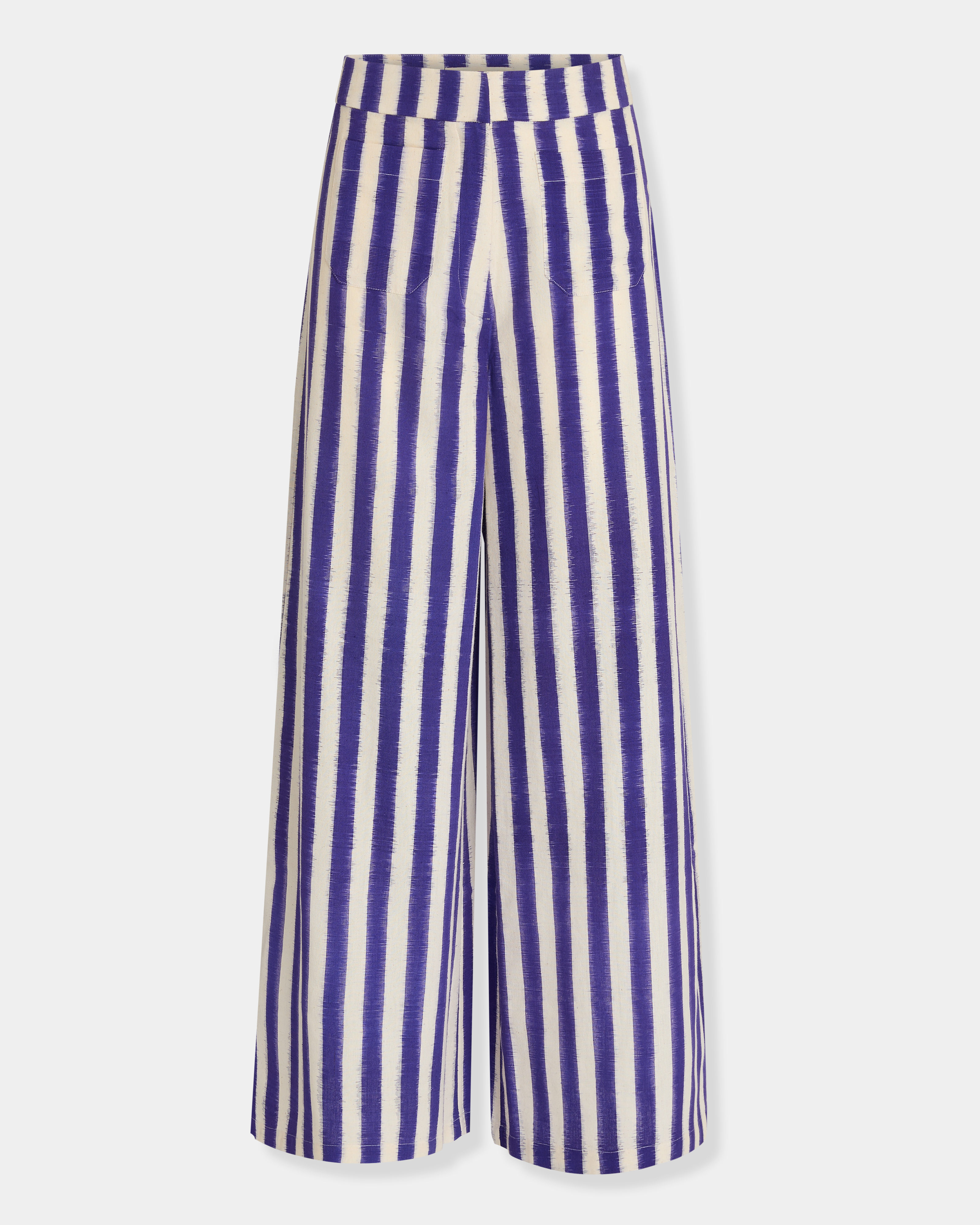 Adele Trousers in Ikat Stripes