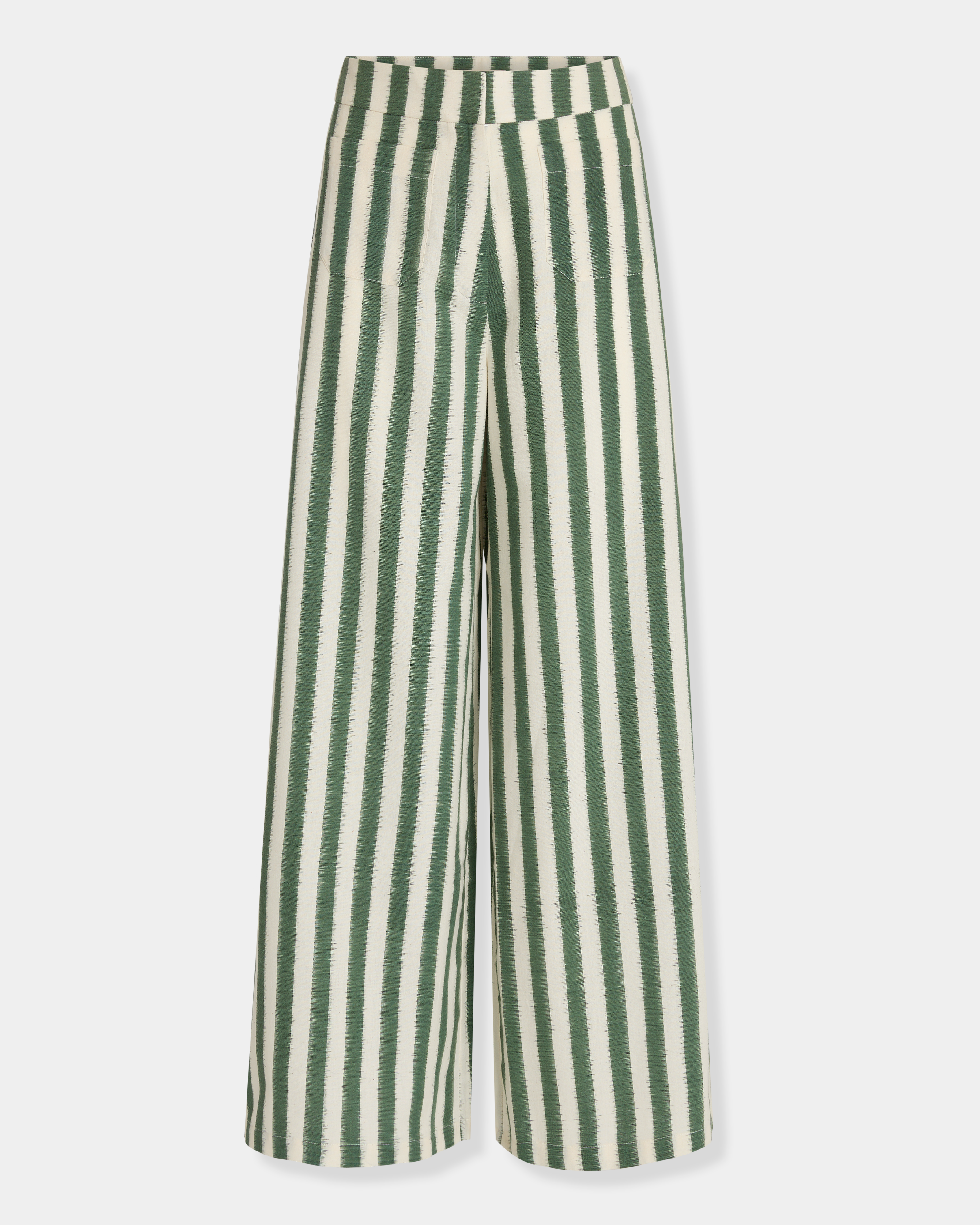 Adele Trousers in Ikat Stripes