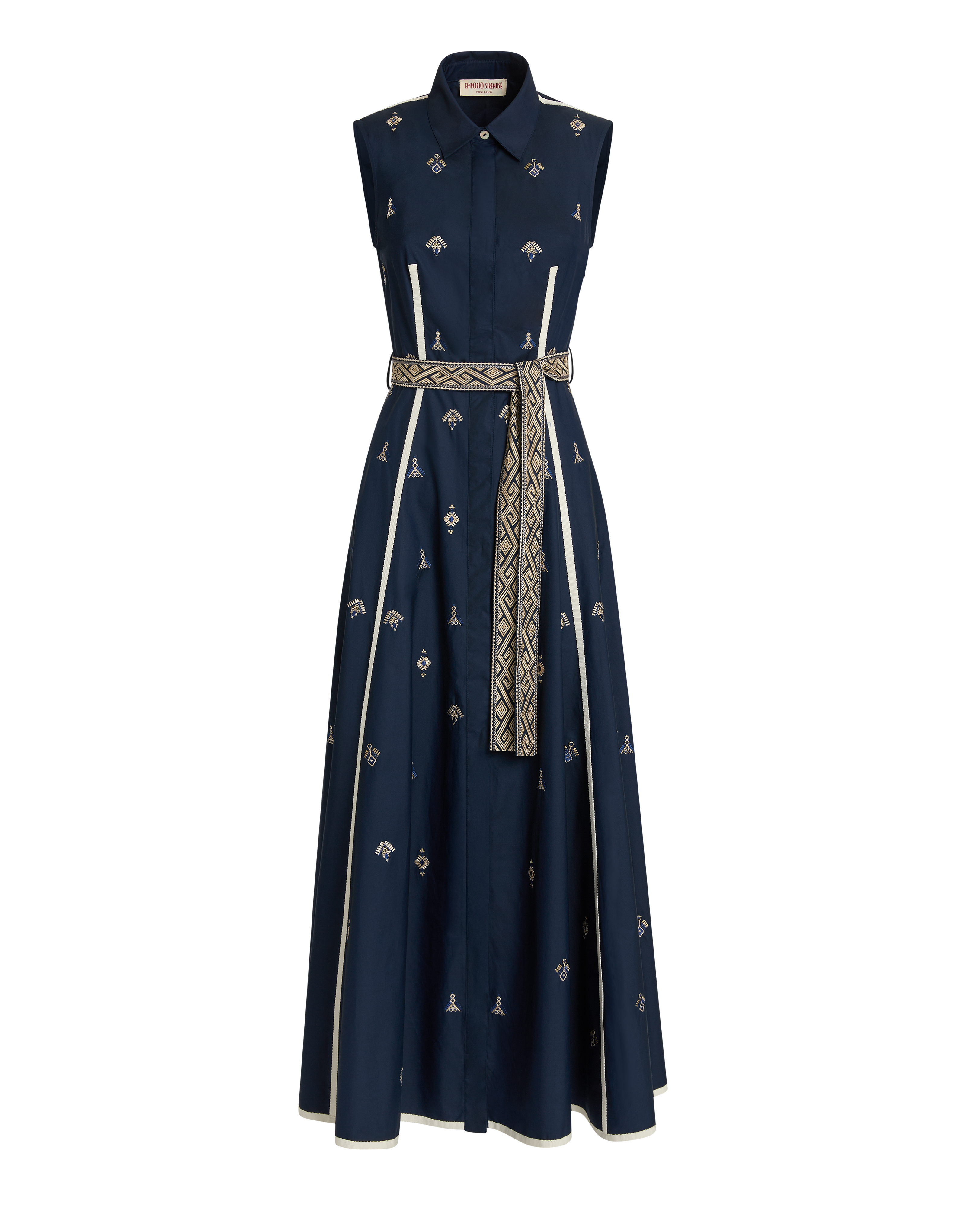 Miralda Dress with Iris Embroidery