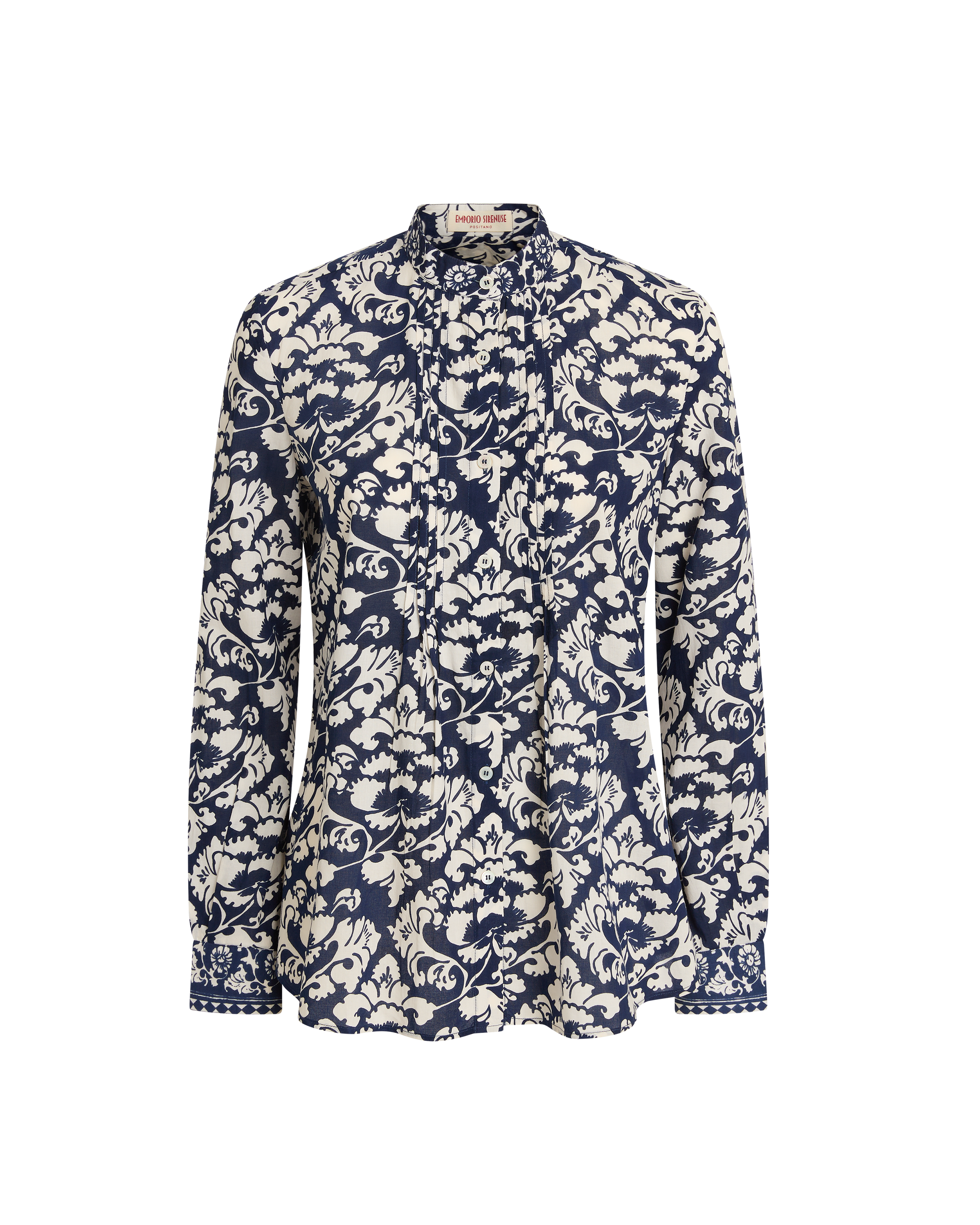 Chiara Shirt in Lotus Flower Print