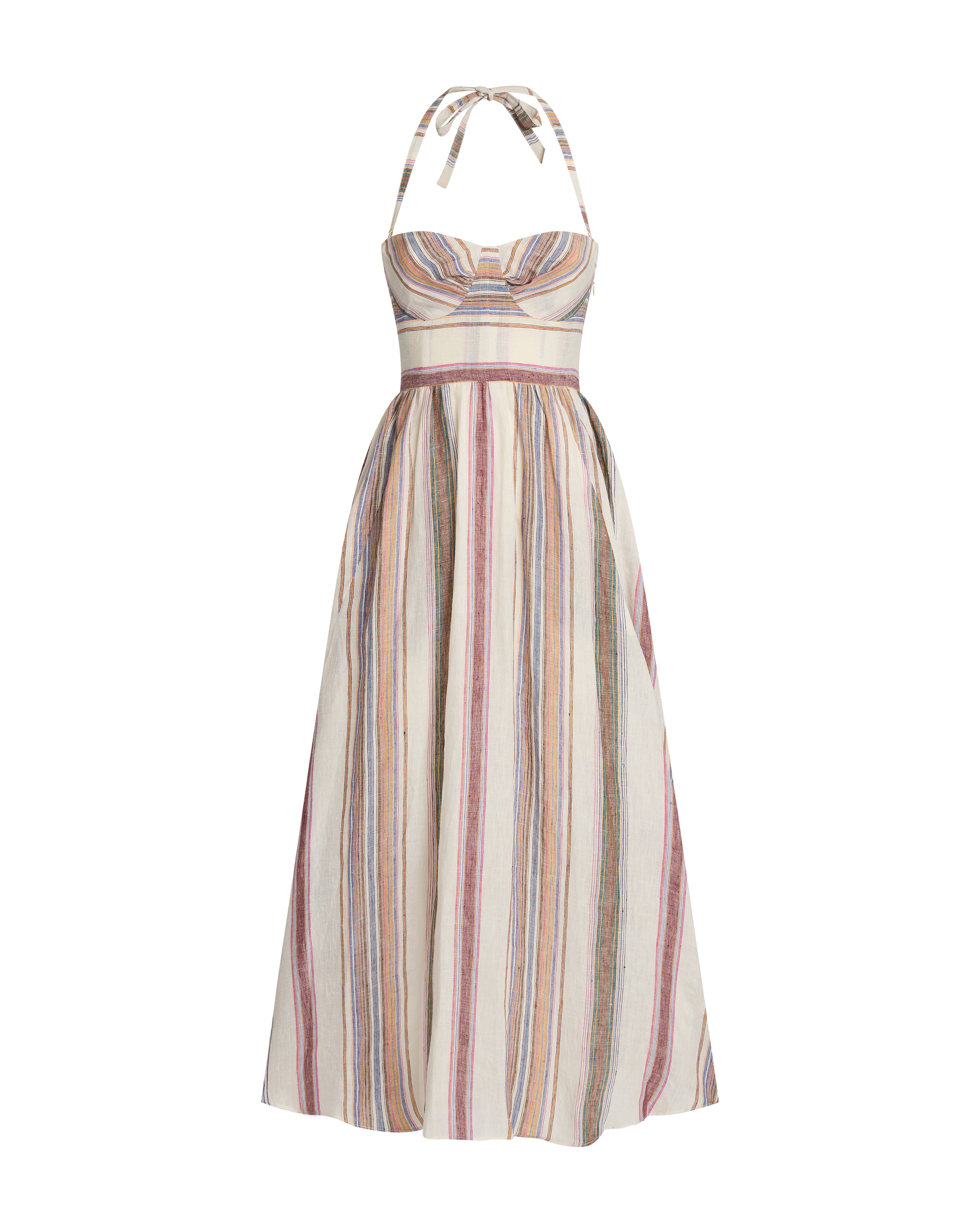 Johanna Dress in Ping Pong Stripes