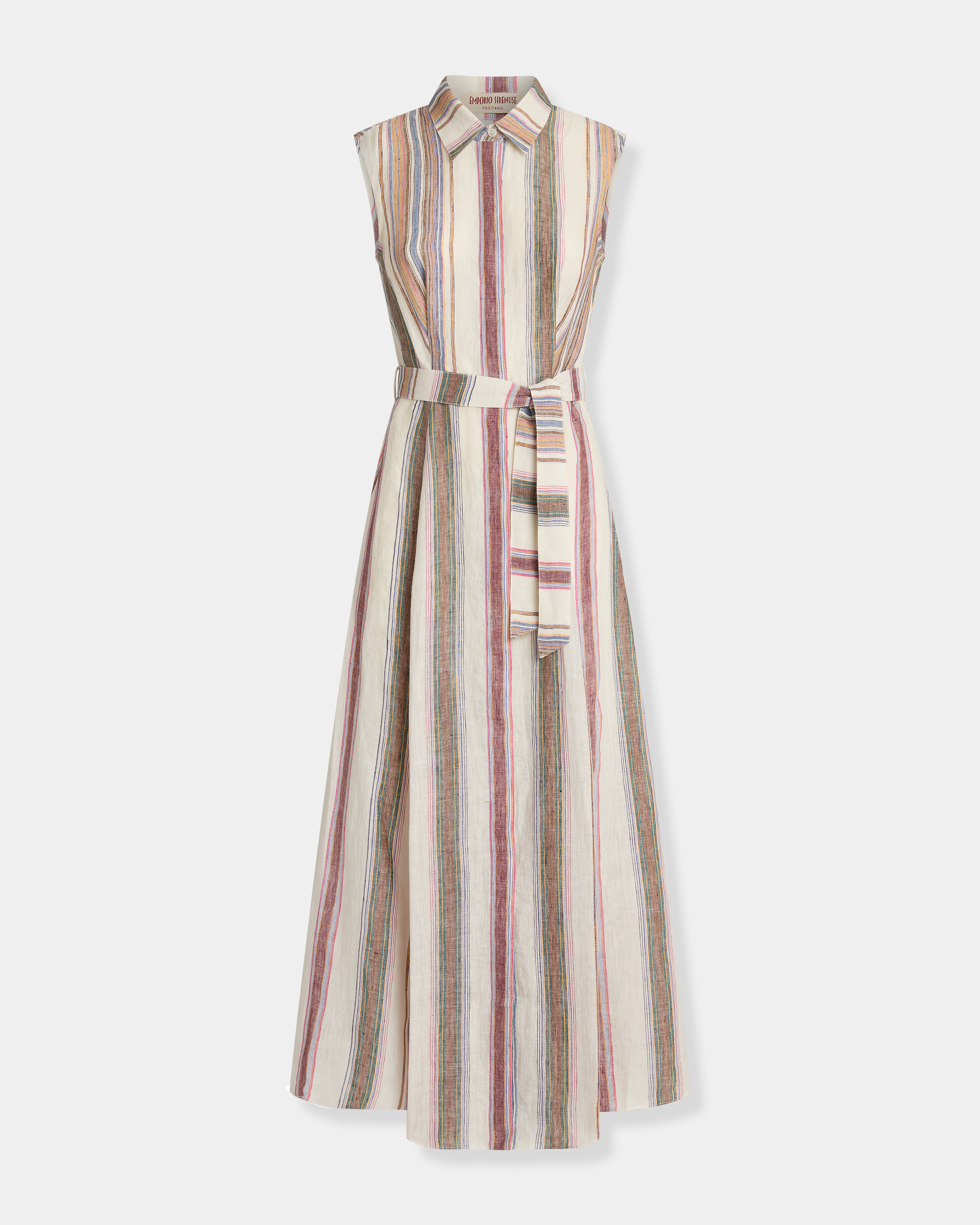 Miralda Dress in Ping Pong Stripes