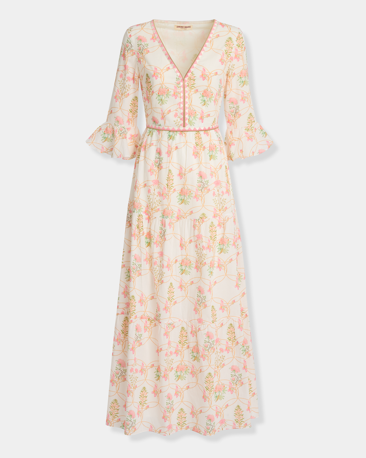 Bella Dress in Rose Garden Print