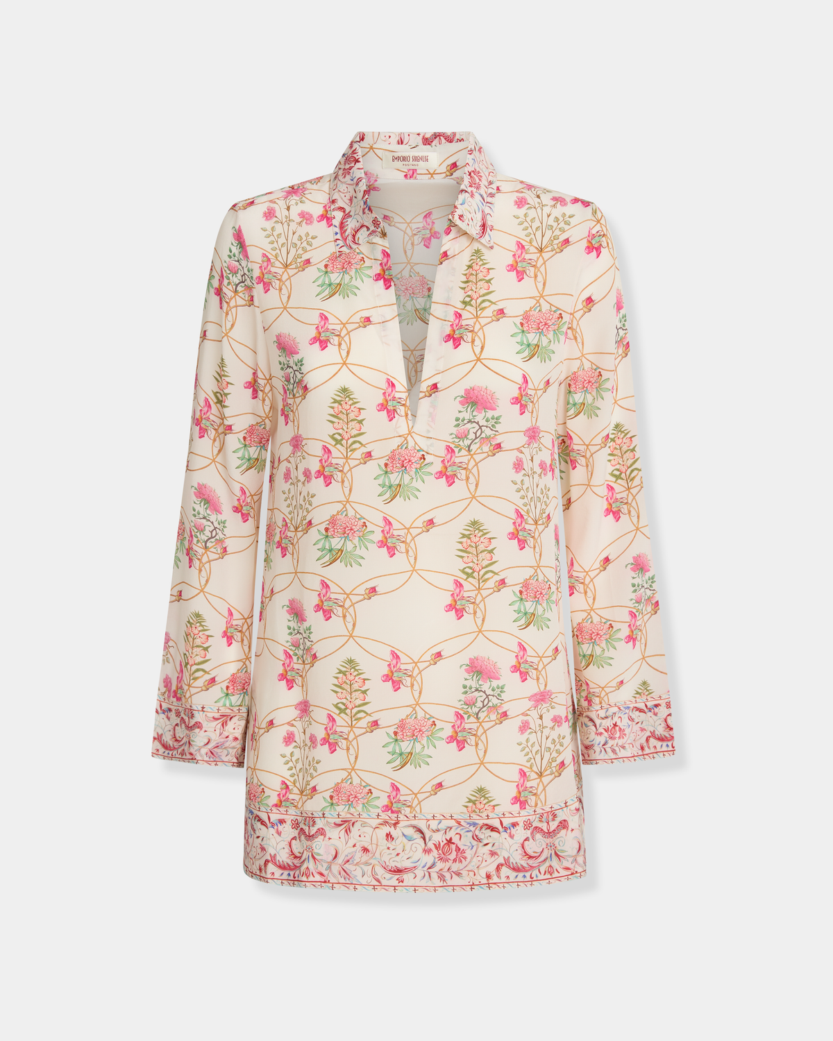Jia Tunic in Rose Garden Print