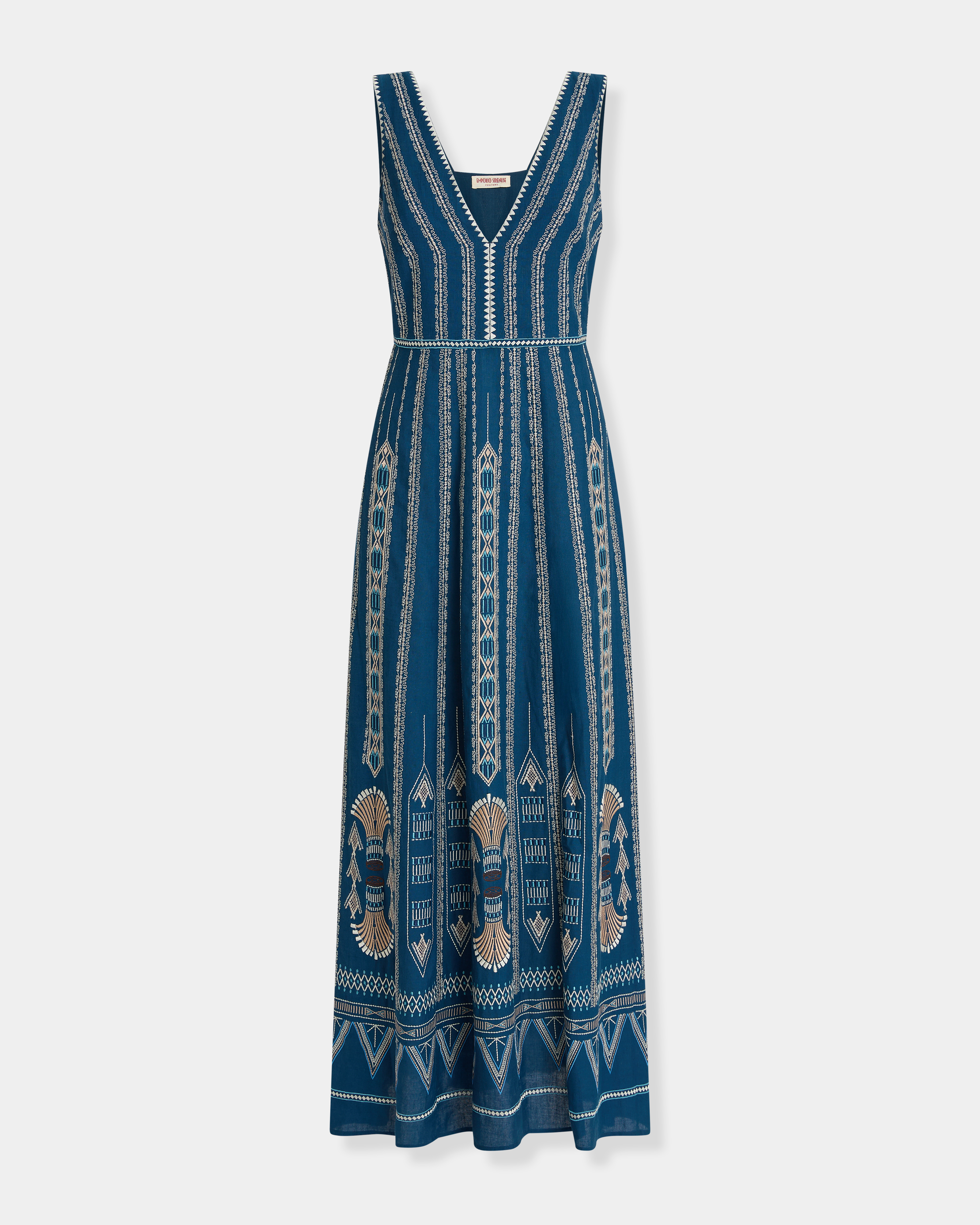 Nellie Dress with Ballerina Embroidery