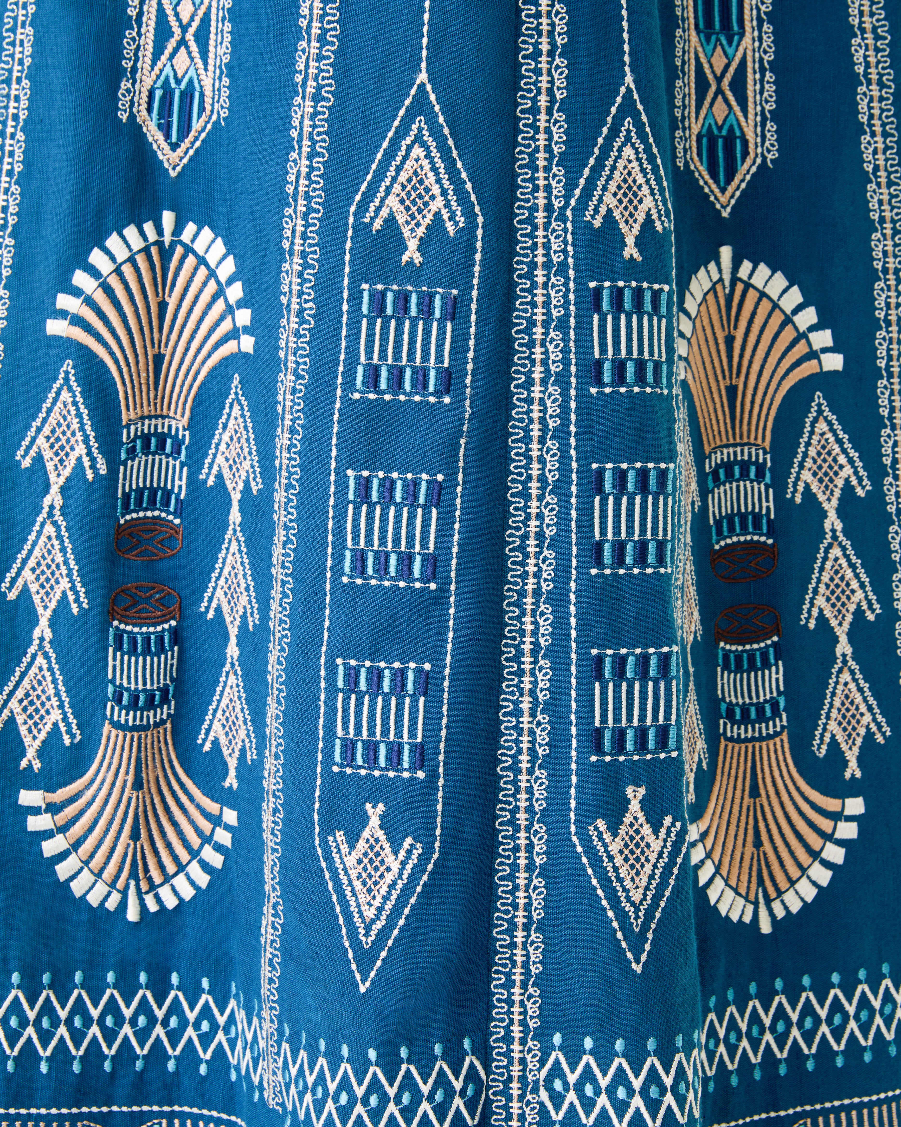 Nellie Dress with Ballerina Embroidery