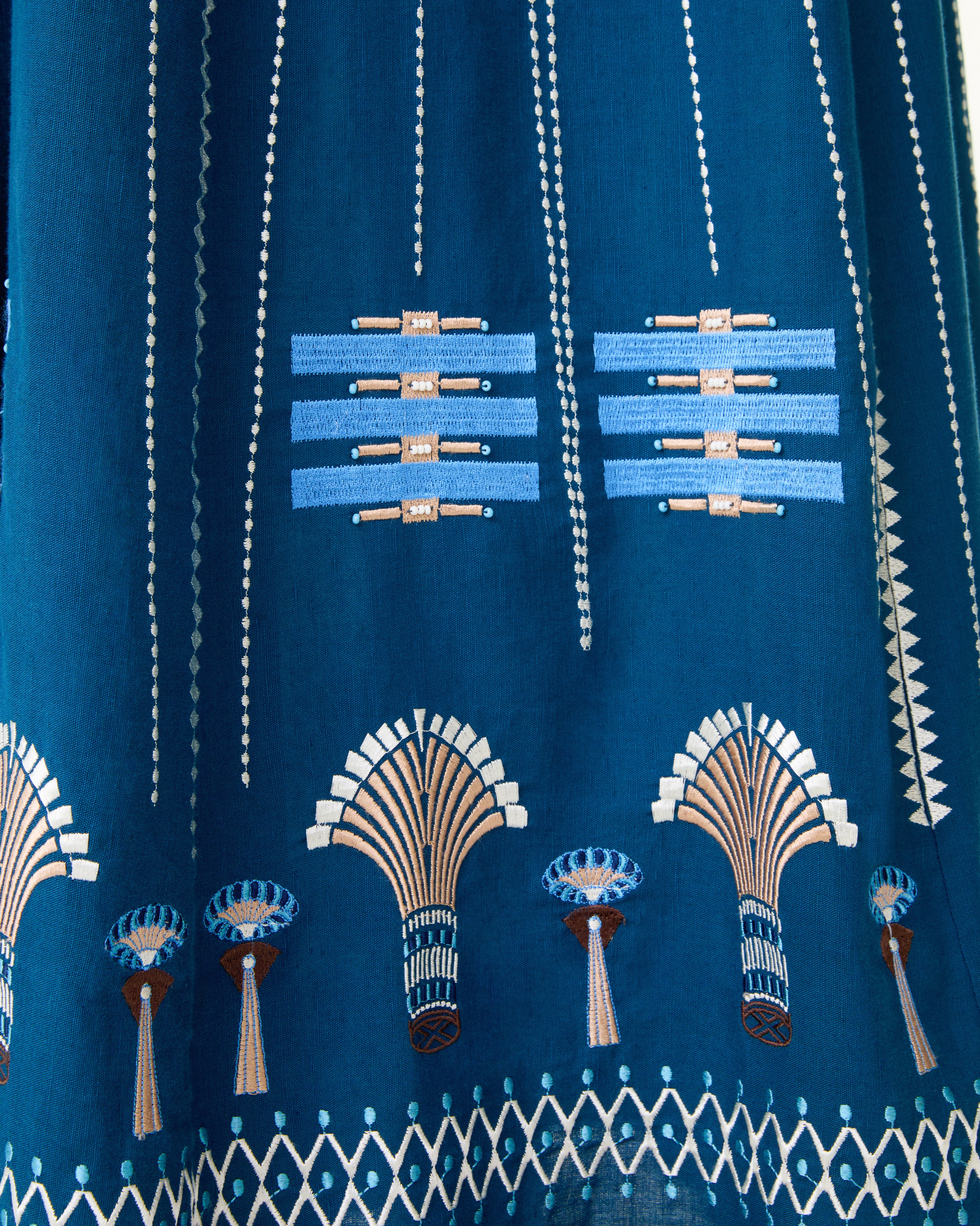 Camille Skirt with Ballerina Embroidery