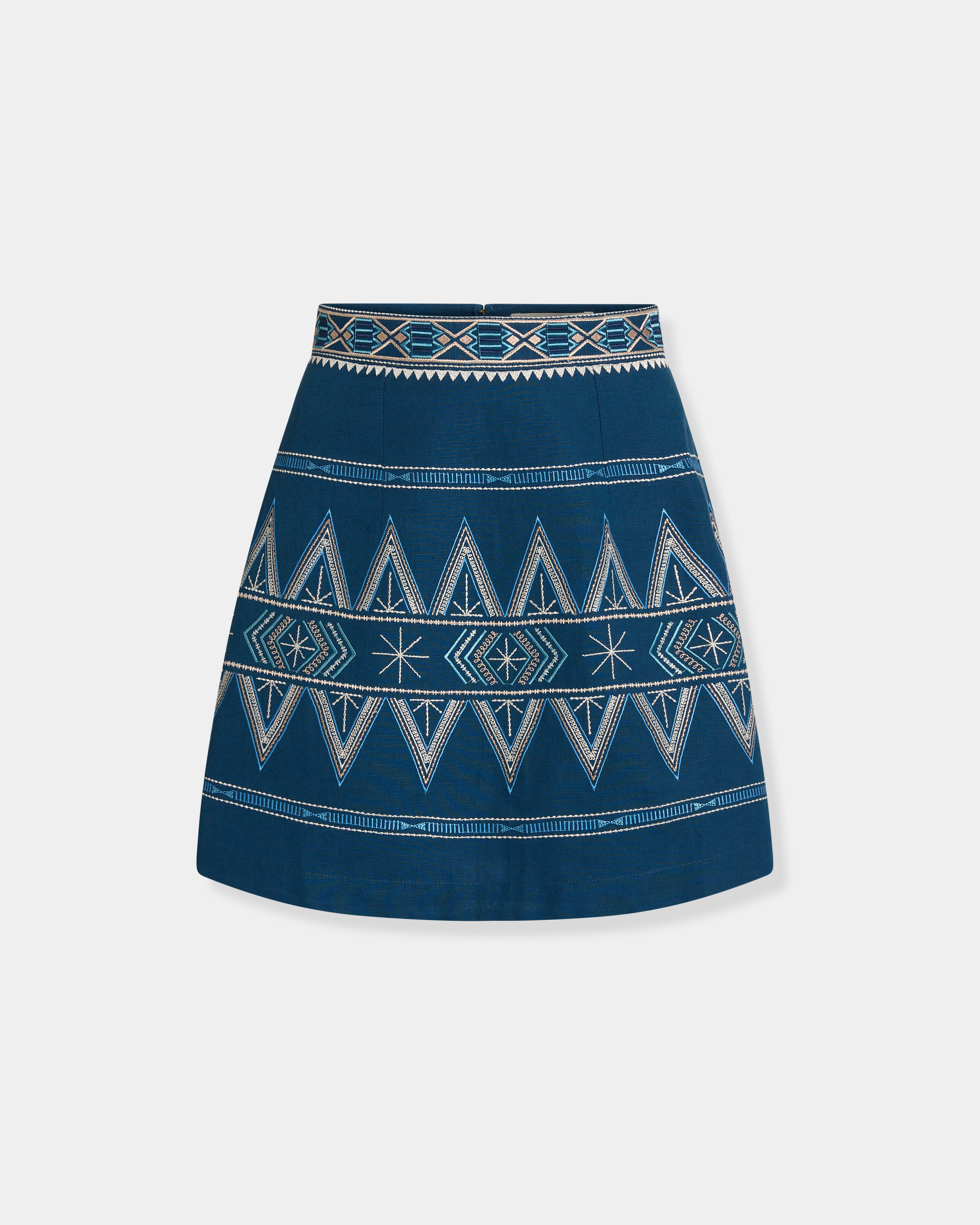 Giuliana Skirt with Ballerina Embroidery