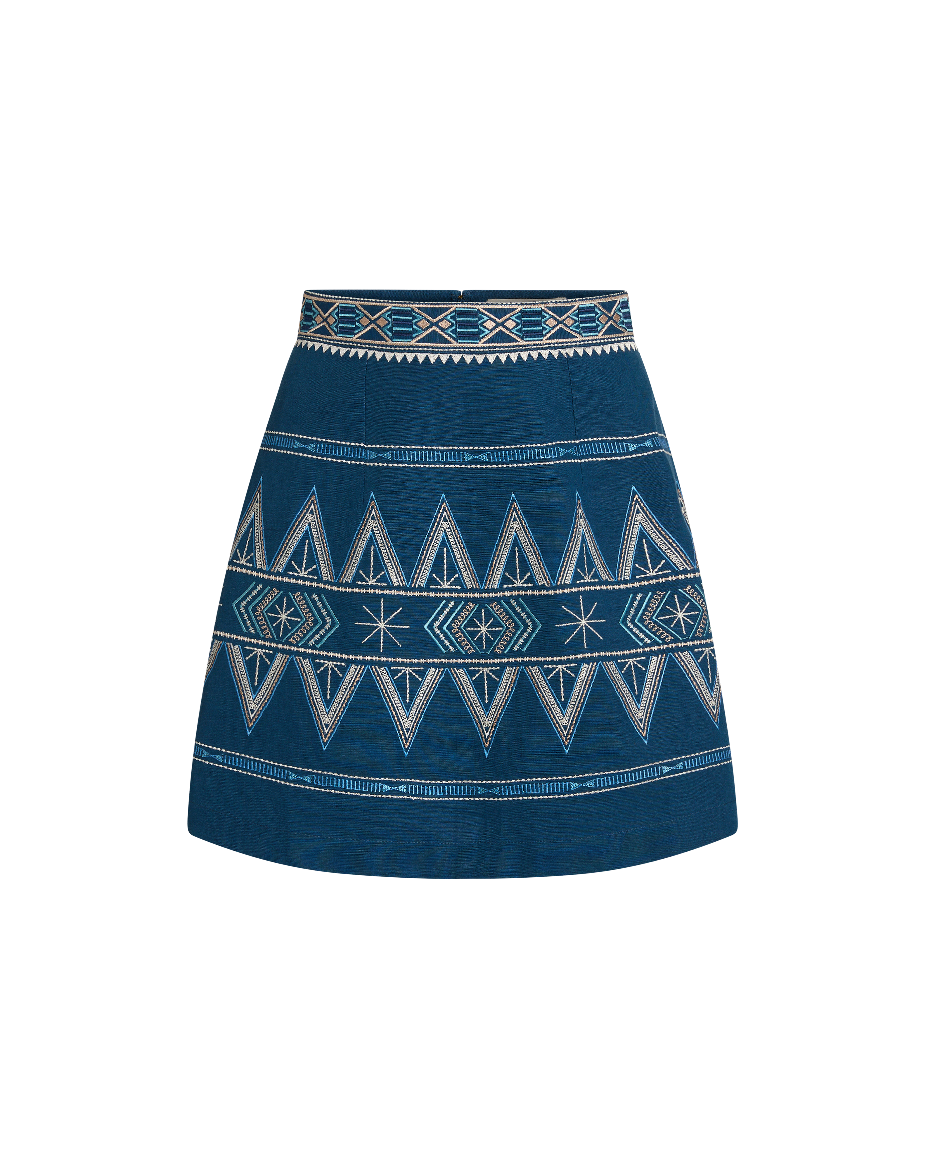 Giuliana Skirt with Ballerina Embroidery