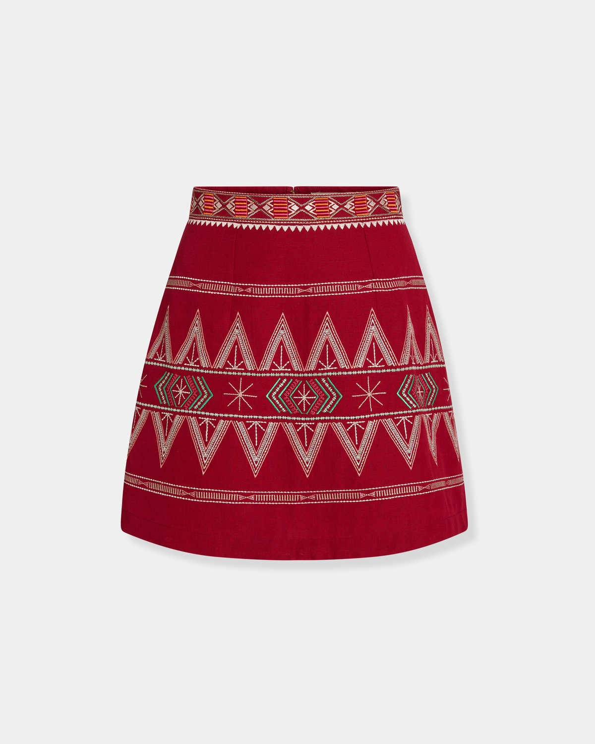 Giuliana Skirt with Ballerina Embroidery