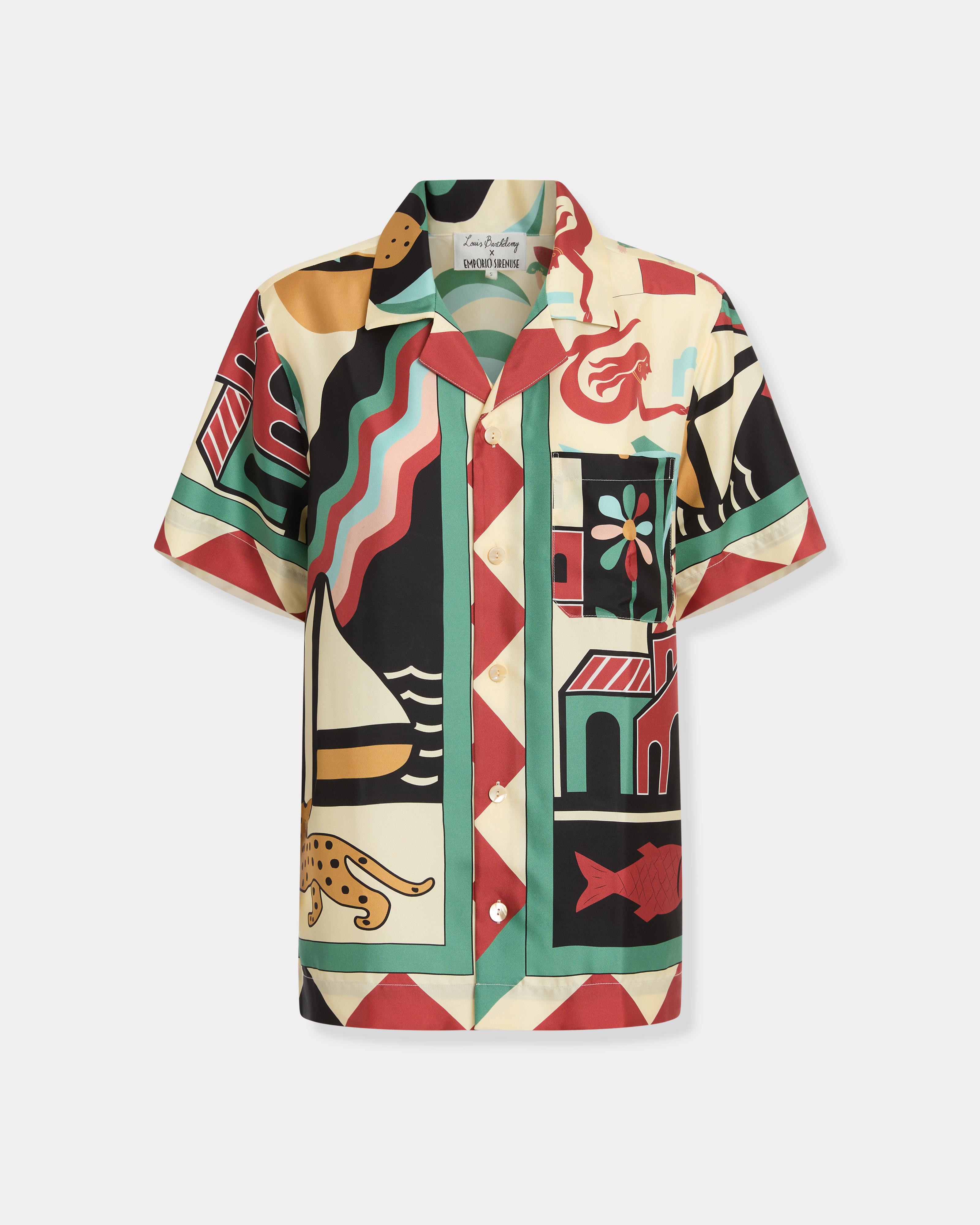 Hawaiian Shirt in Louis Barthélemy Print