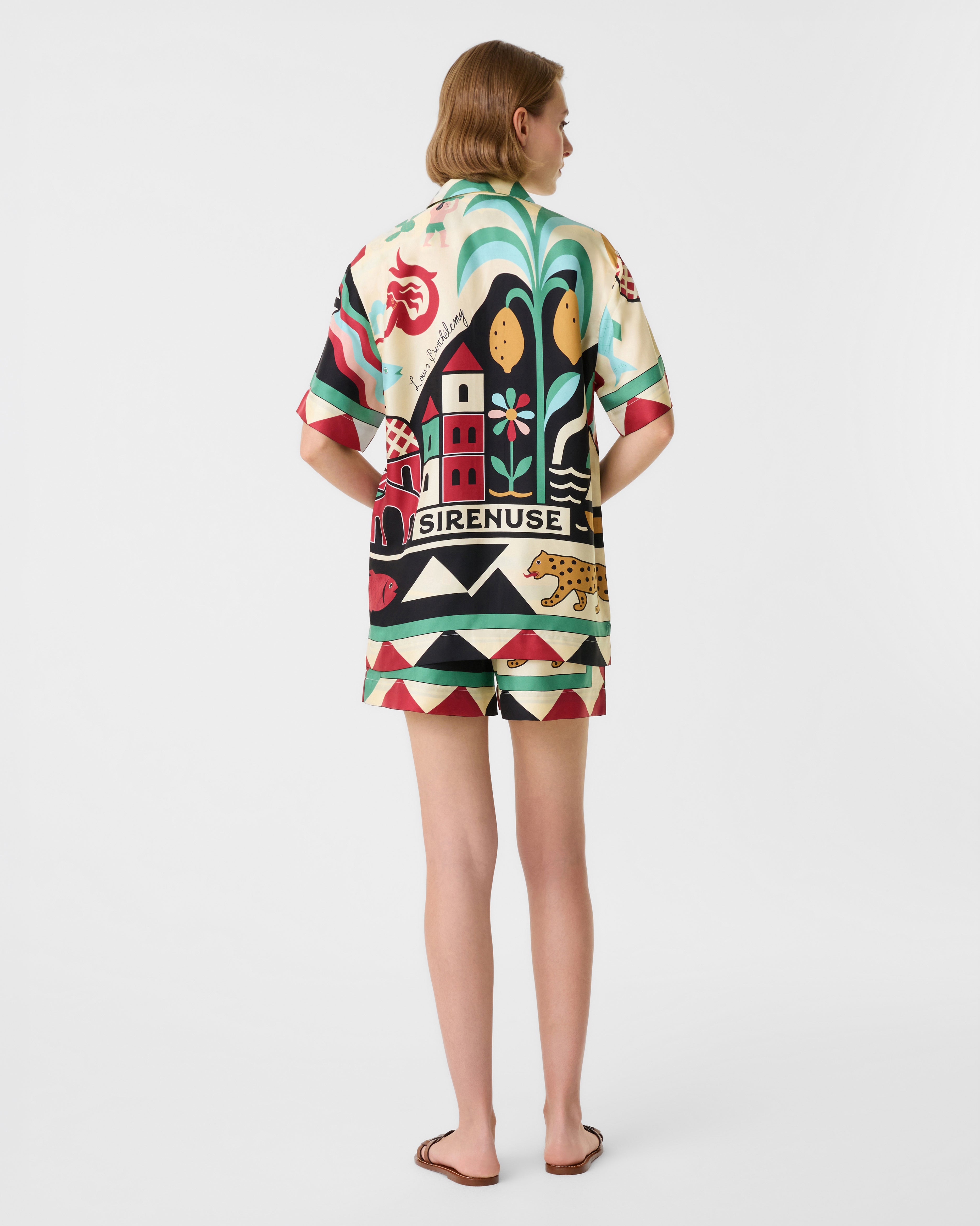 Hawaiian Shirt in Louis Barthélemy Print