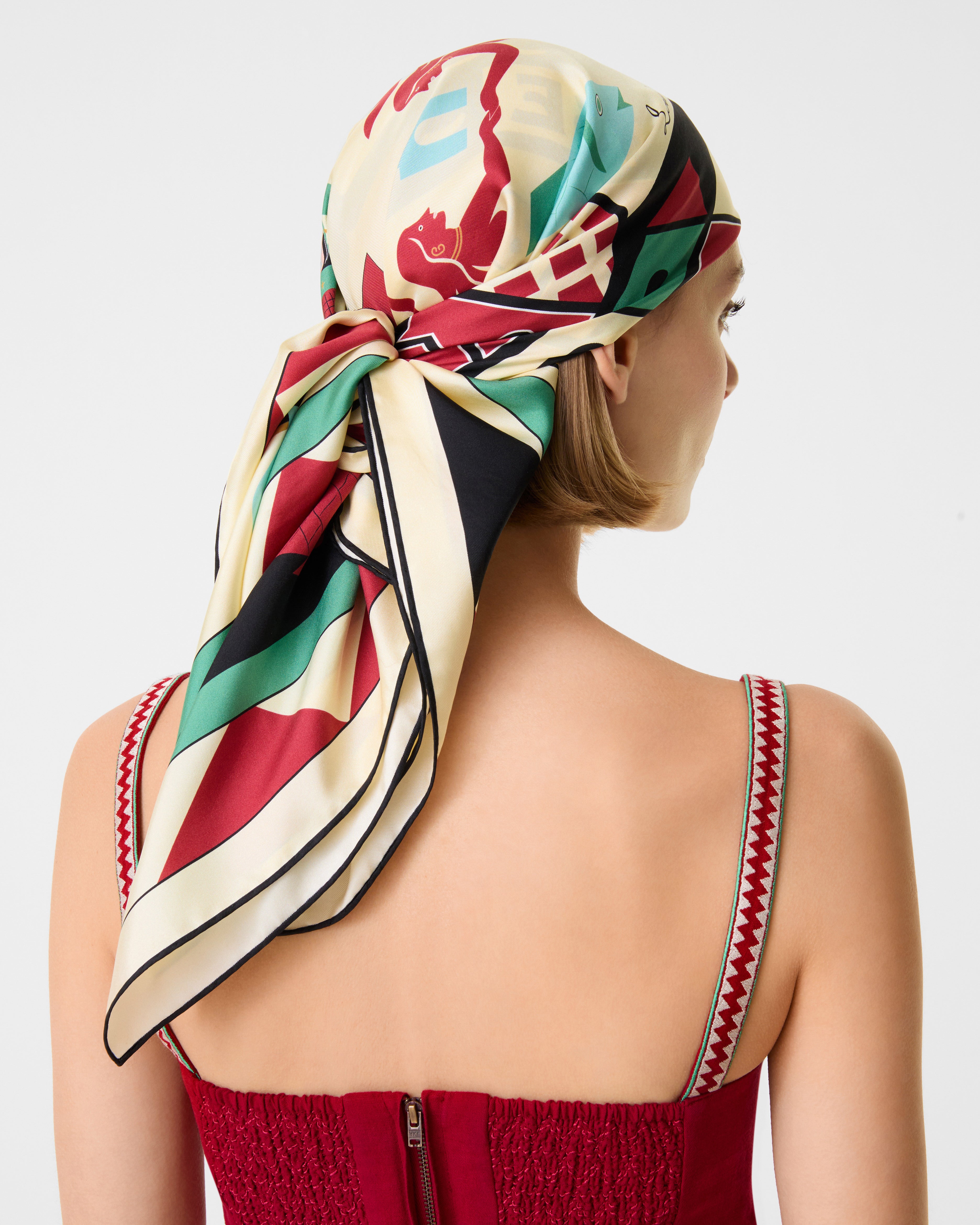 Foulard in Louis Barthélemy Print
