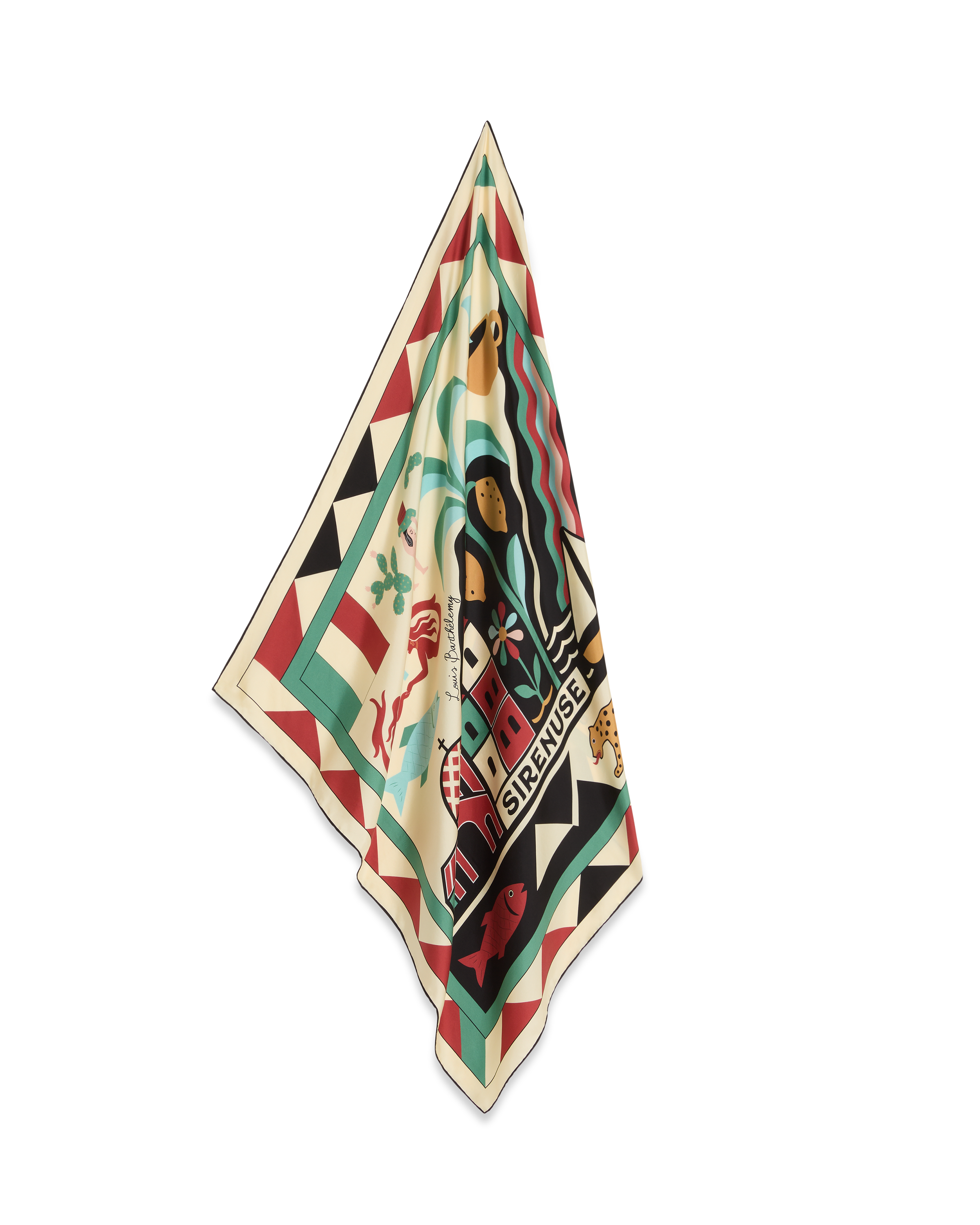Foulard in Louis Barthélemy Print