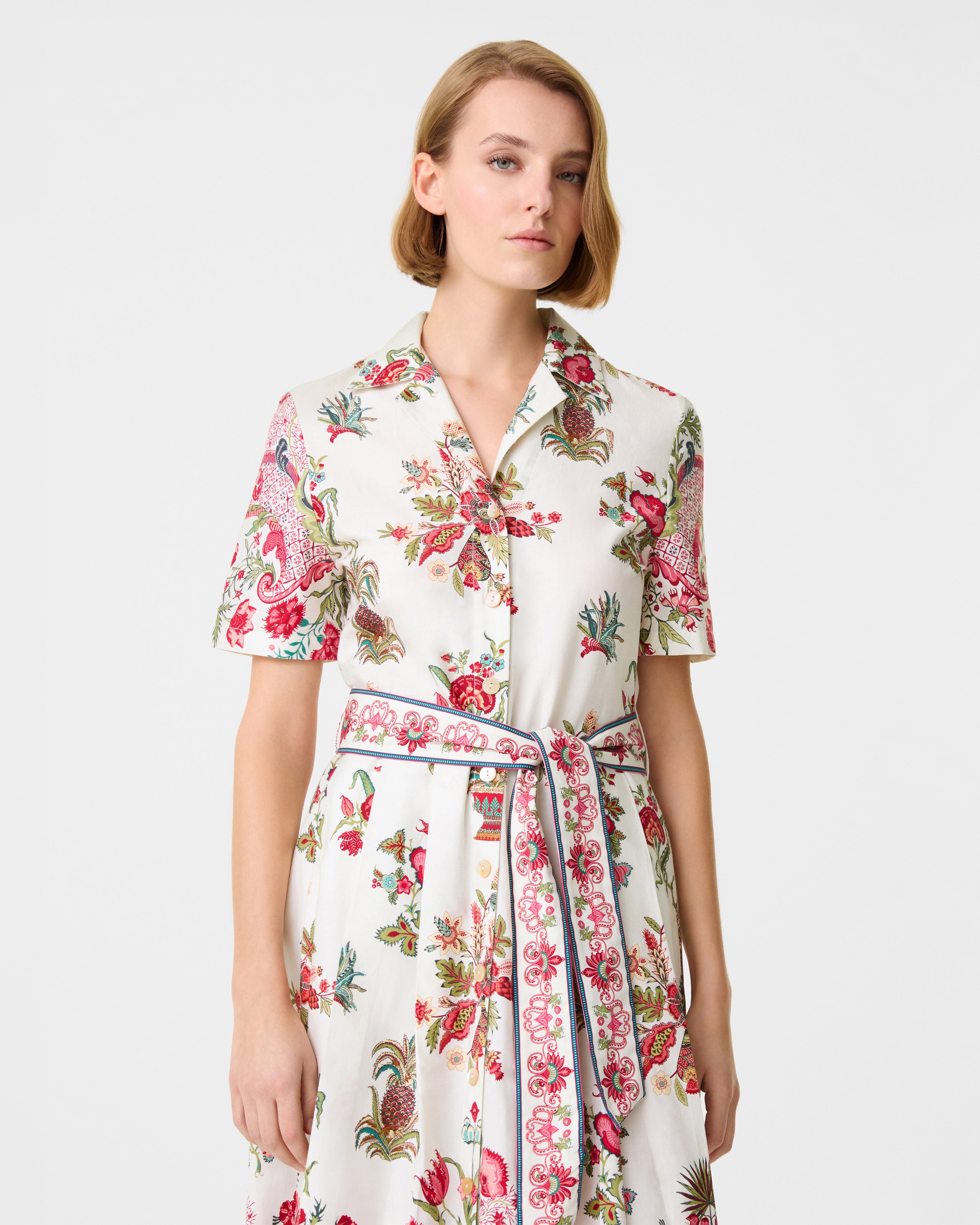 Claudia Dress in Chintz Print