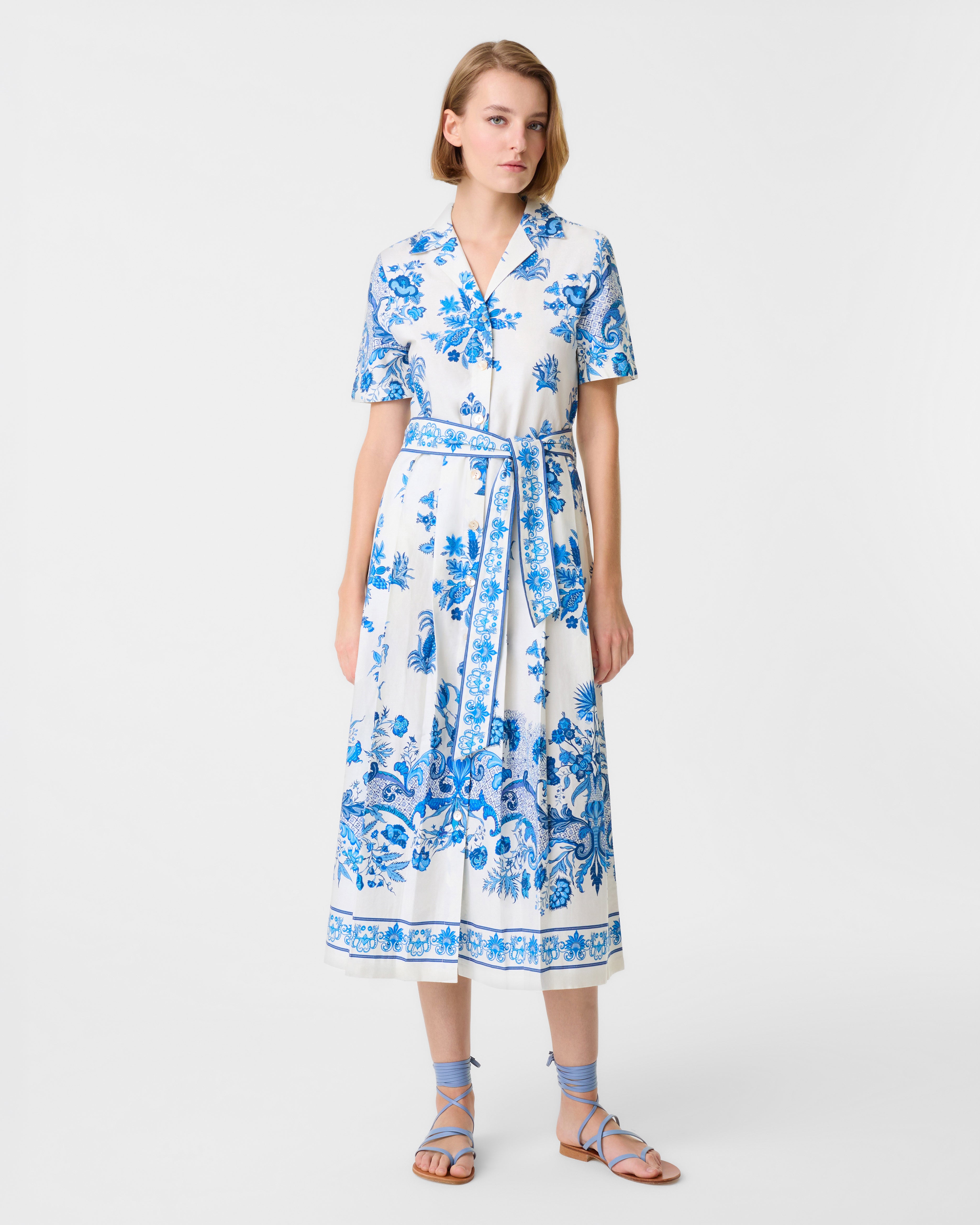 Claudia Dress in Chitz Print