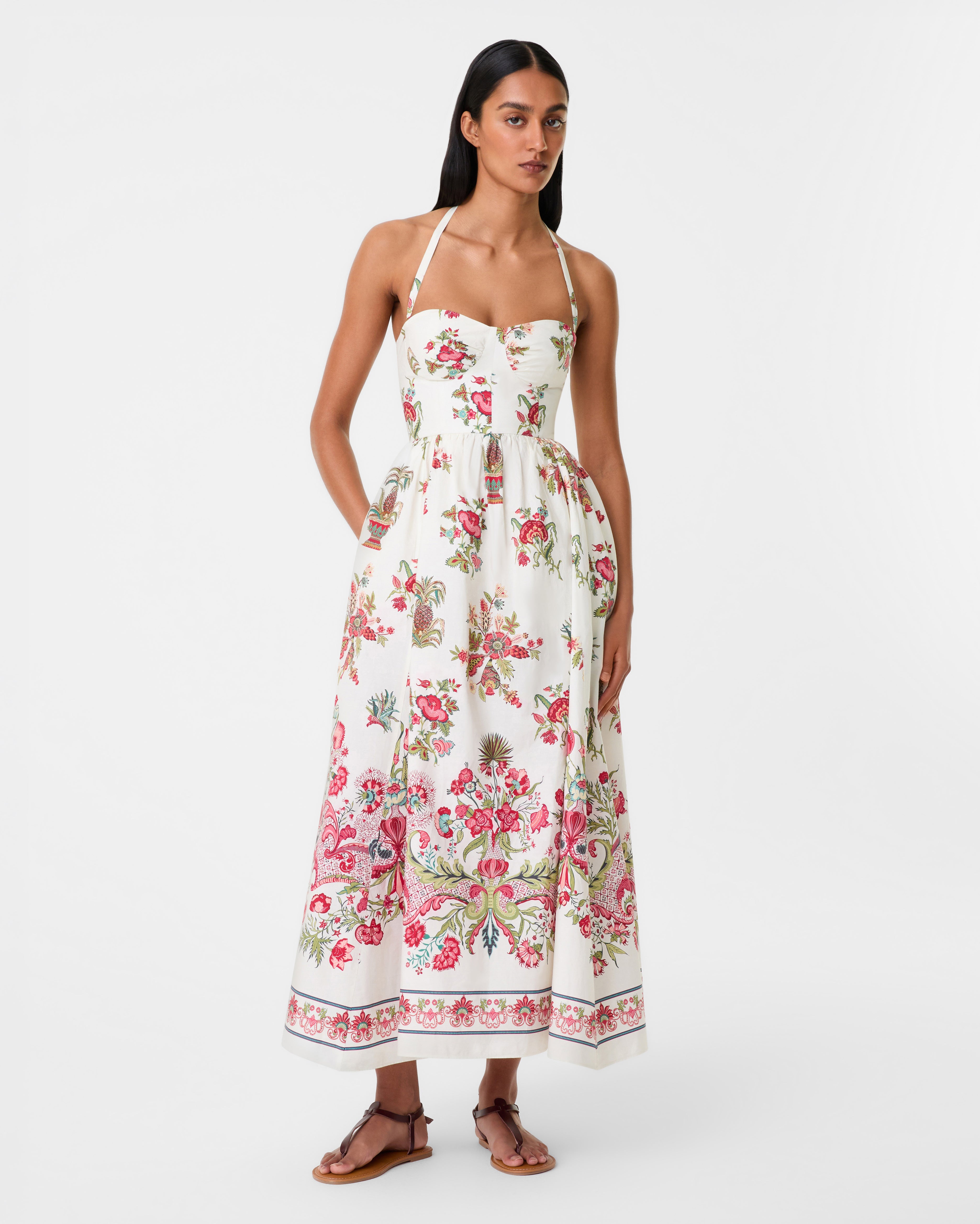 Johanna Dress in Chitz Print