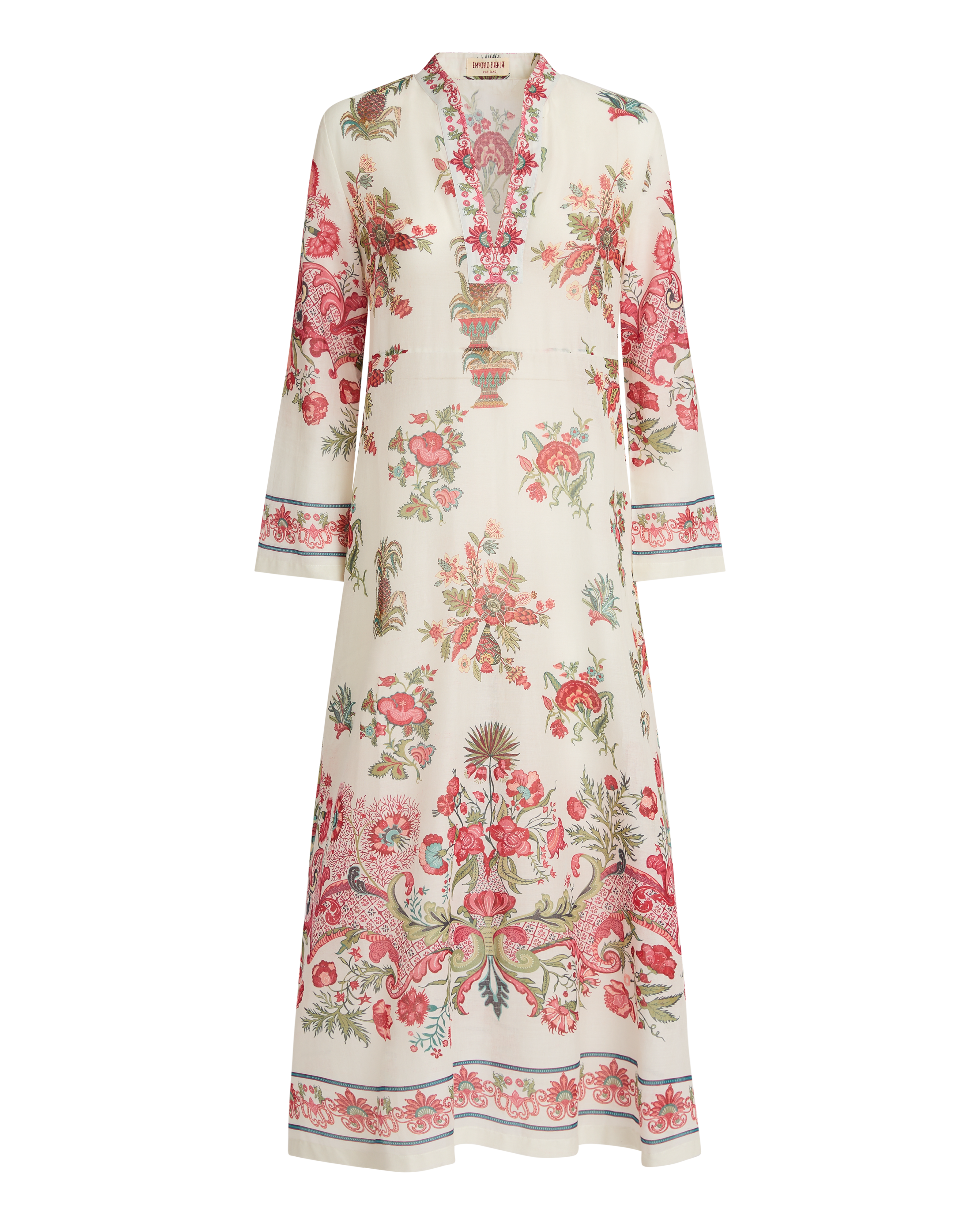 Giada Caftan in Chintz Print