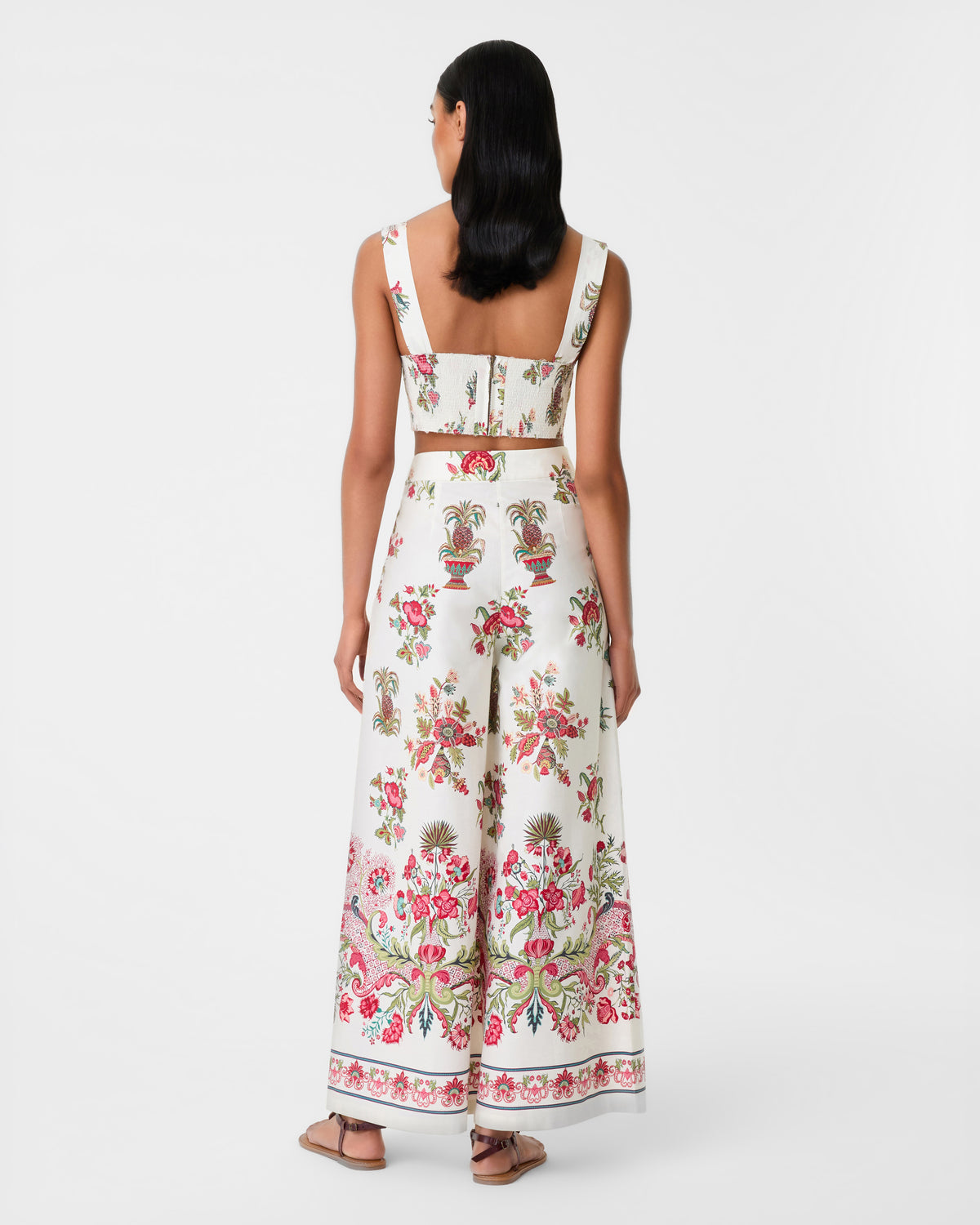 Adele Trousers in Chintz Print