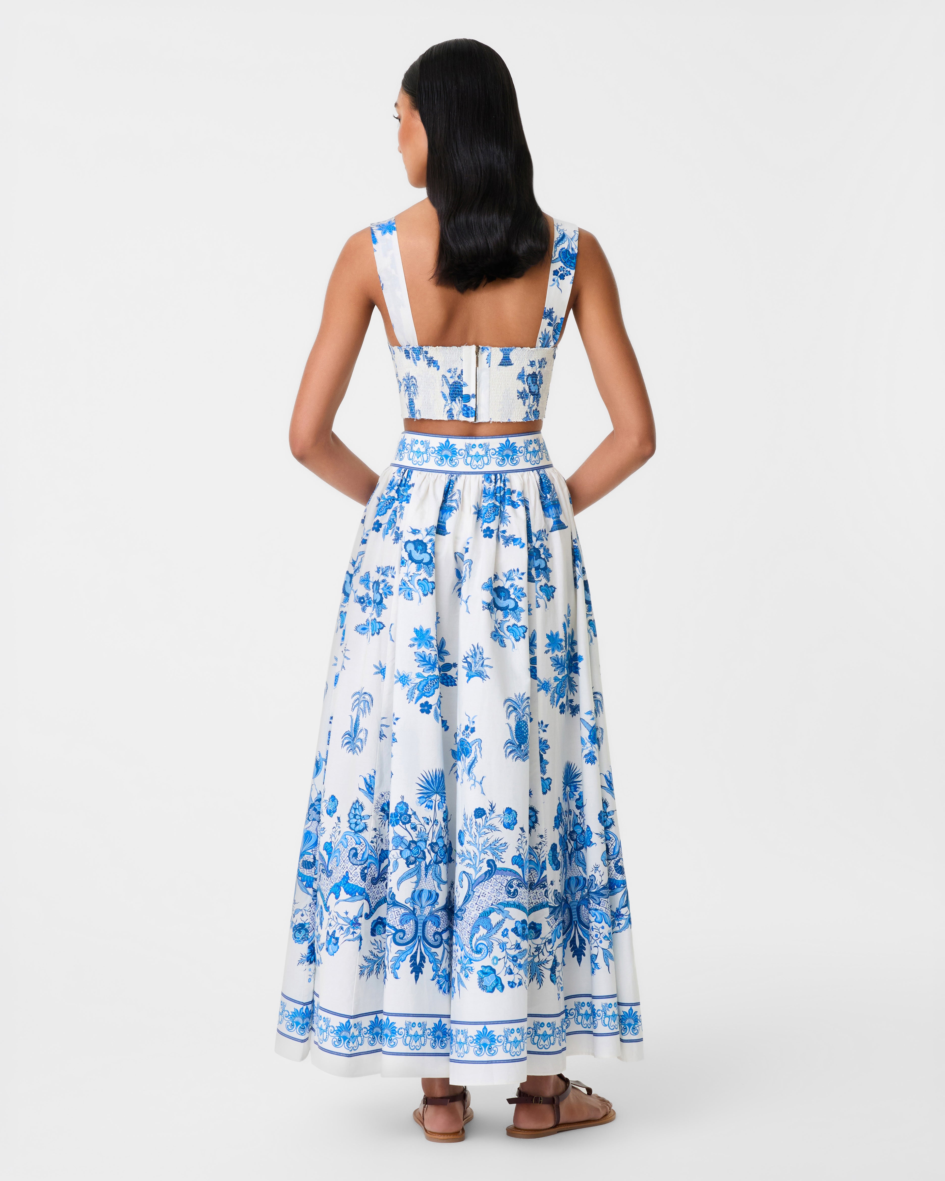 Dalia Top in Chintz Print