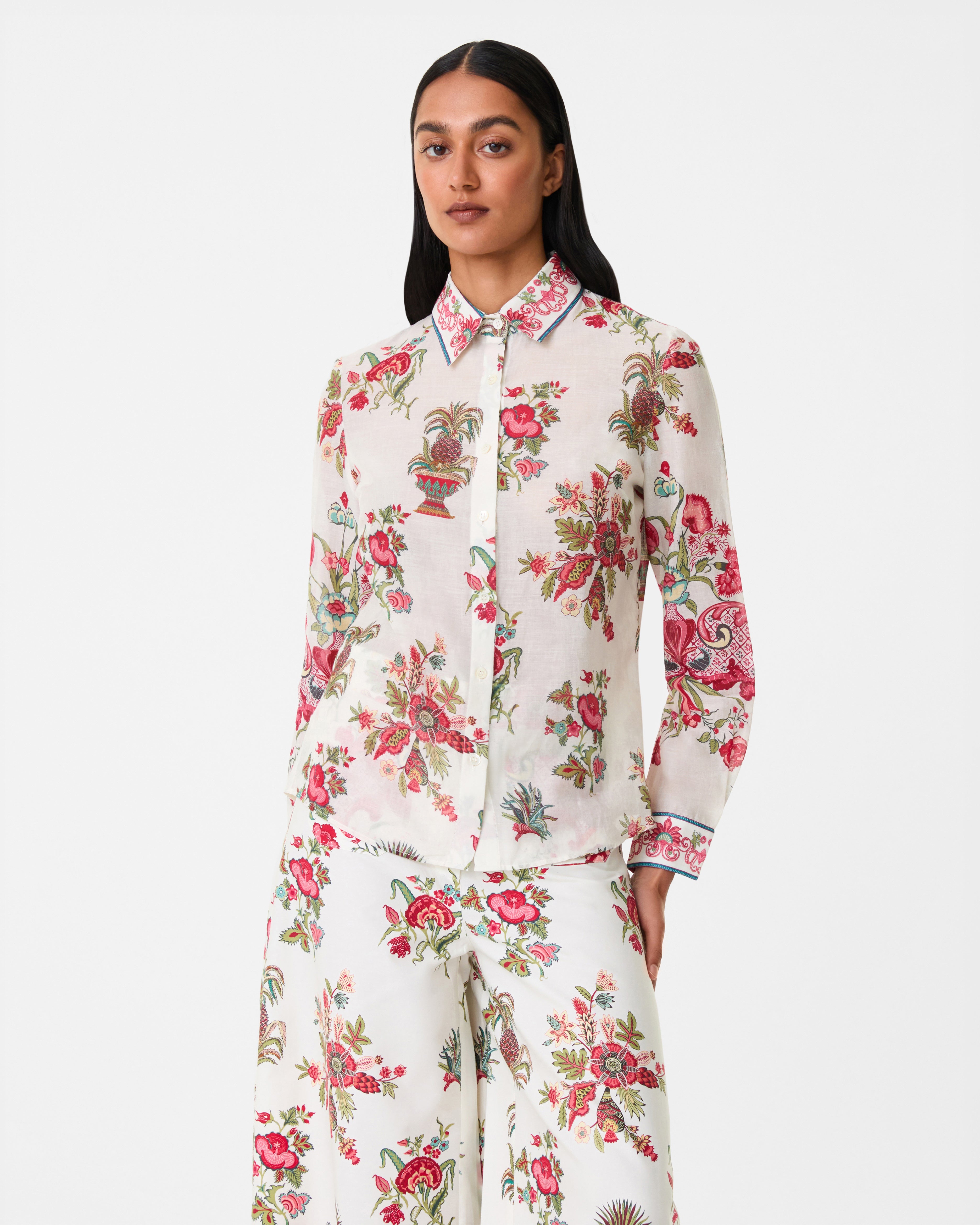 Patricia Shirt in Chintz Print