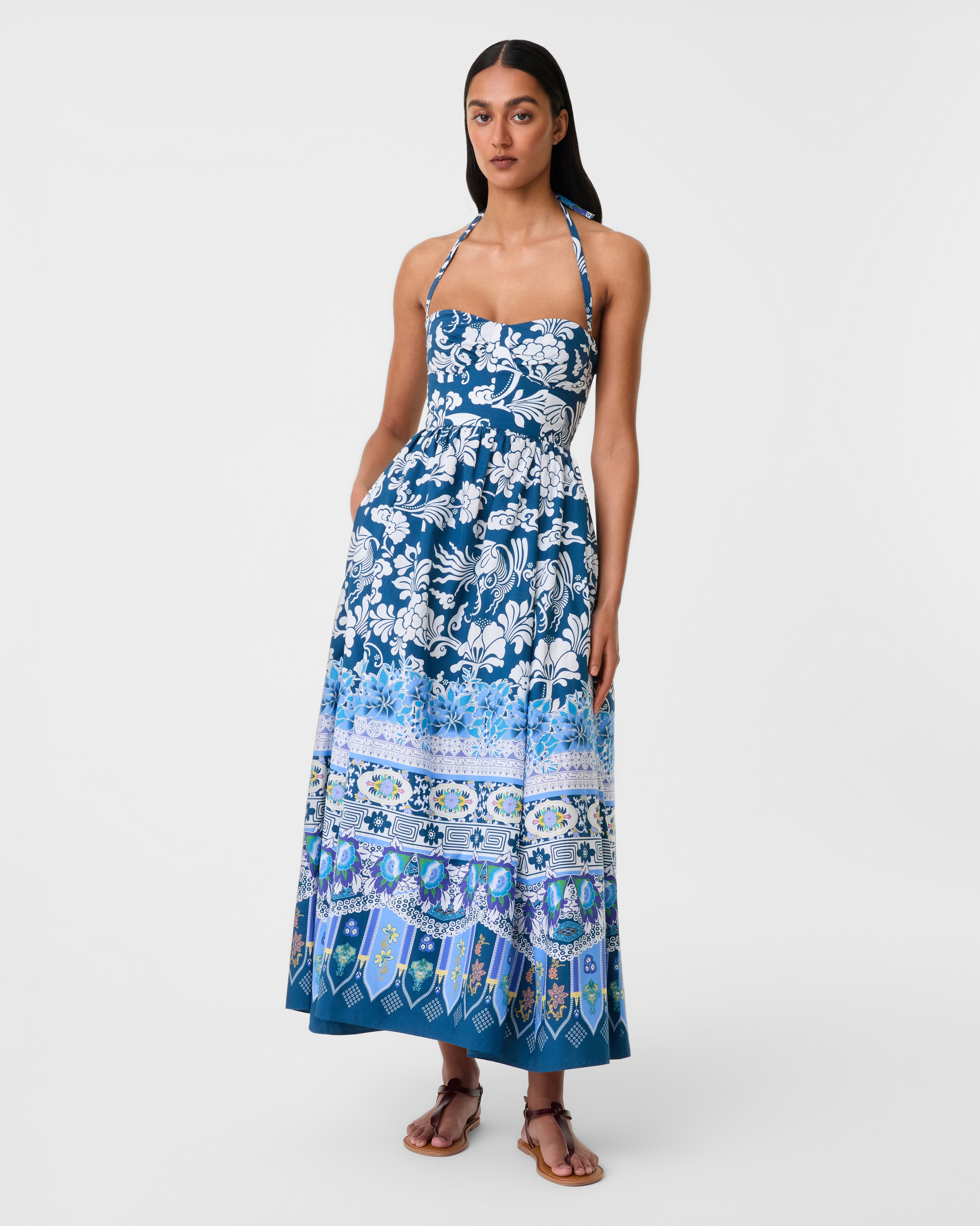 Johanna Dress in Eastern Dream Print
