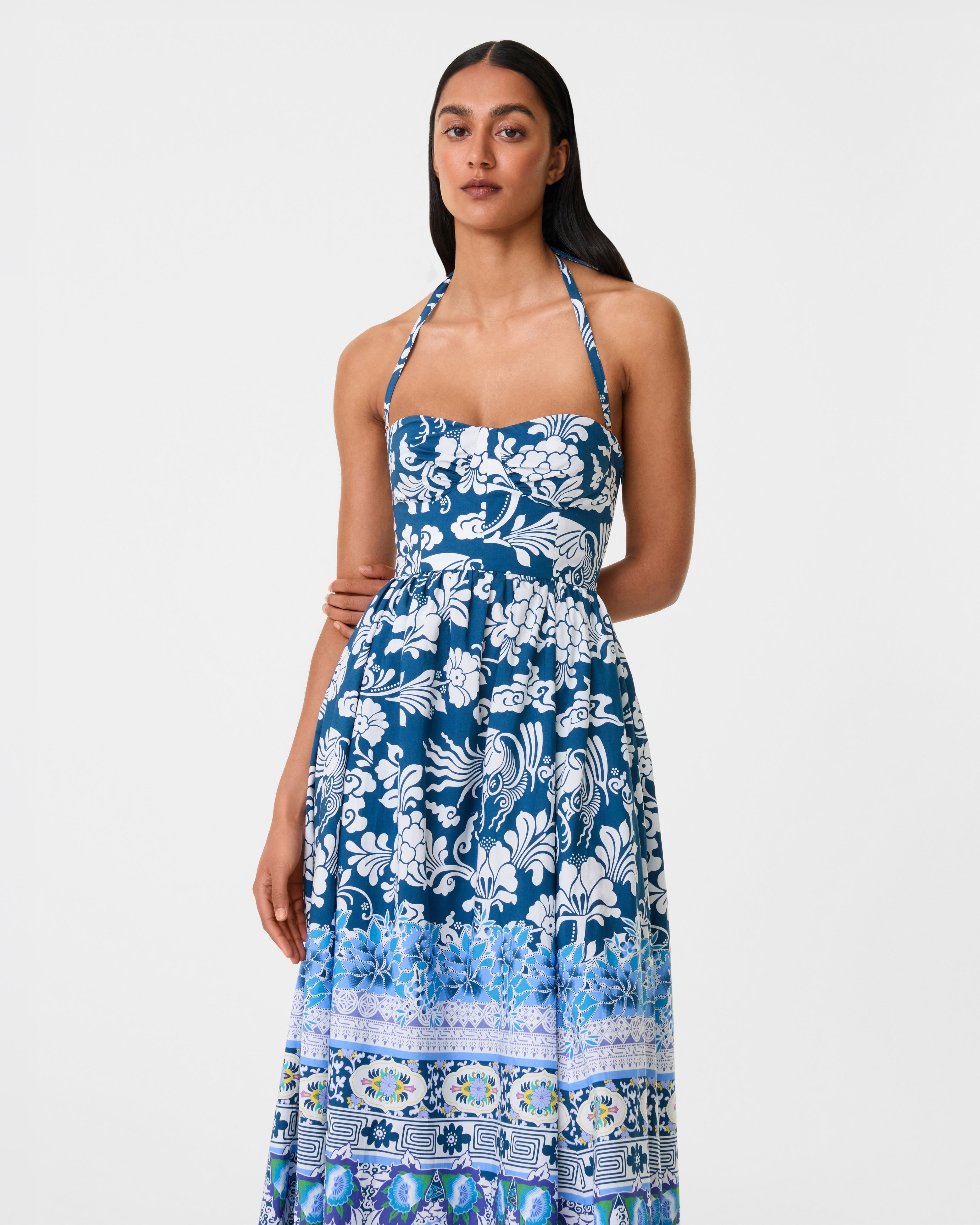 Johanna Dress in Eastern Dream Print
