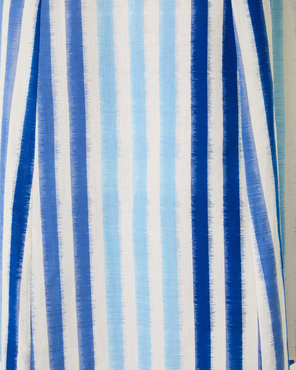 Azzurra Dress in Ikat Stripes