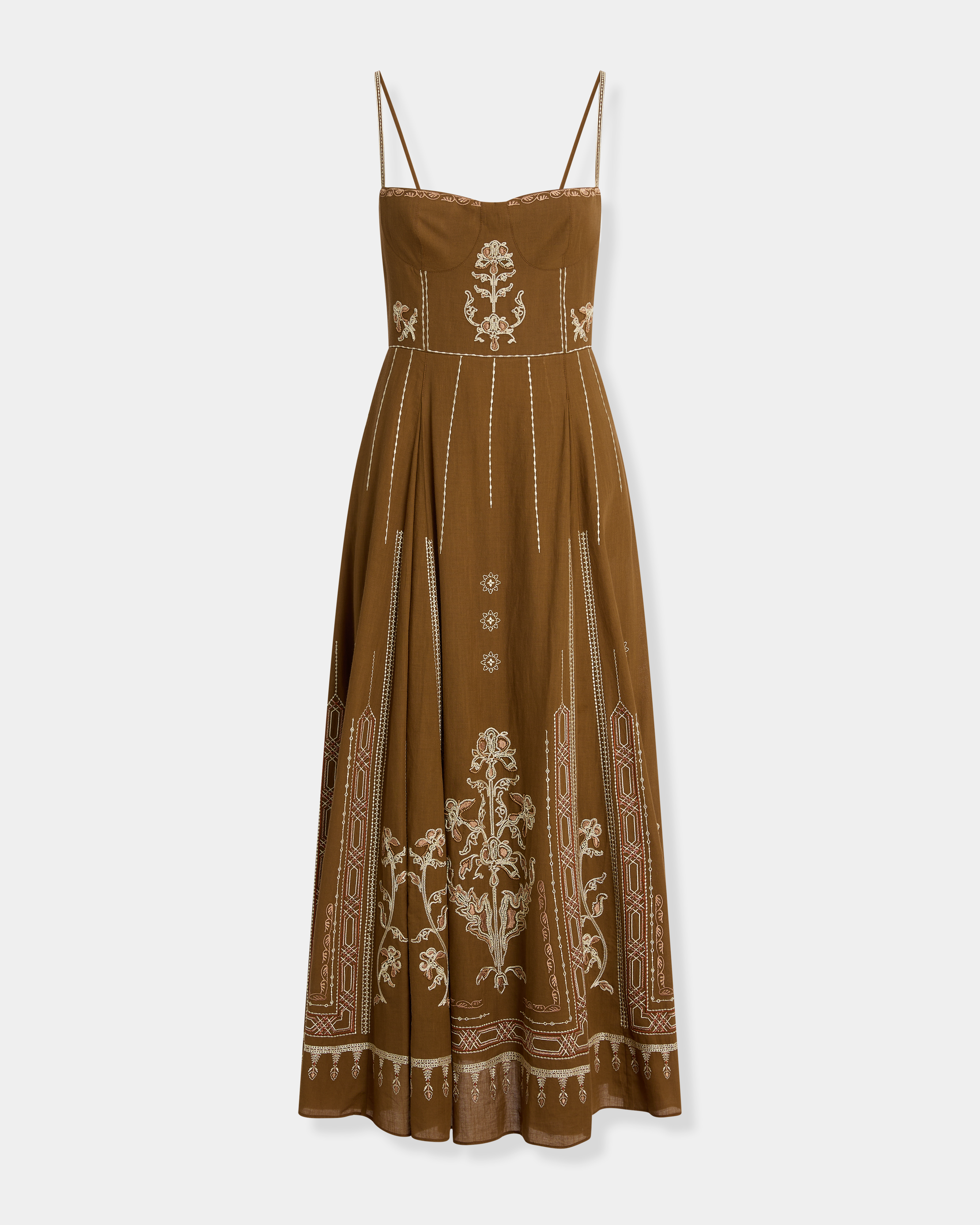 Valya Dress with Lace Embroidery