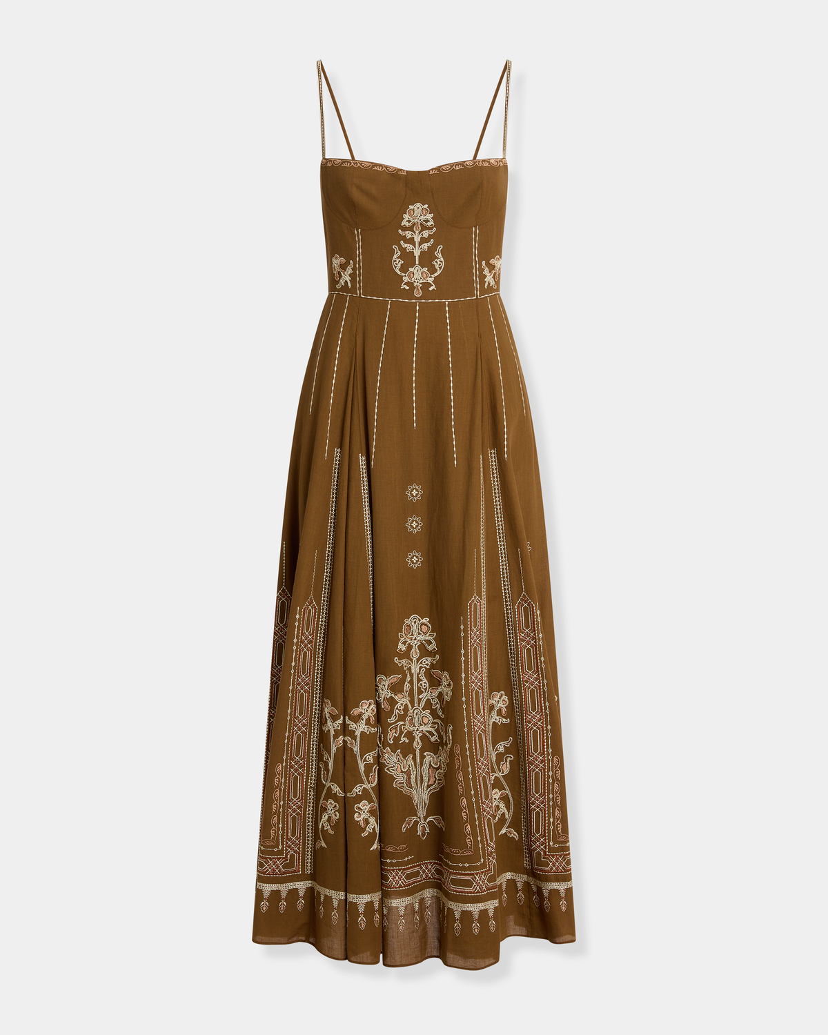 Valya Dress with Lace Embroidery