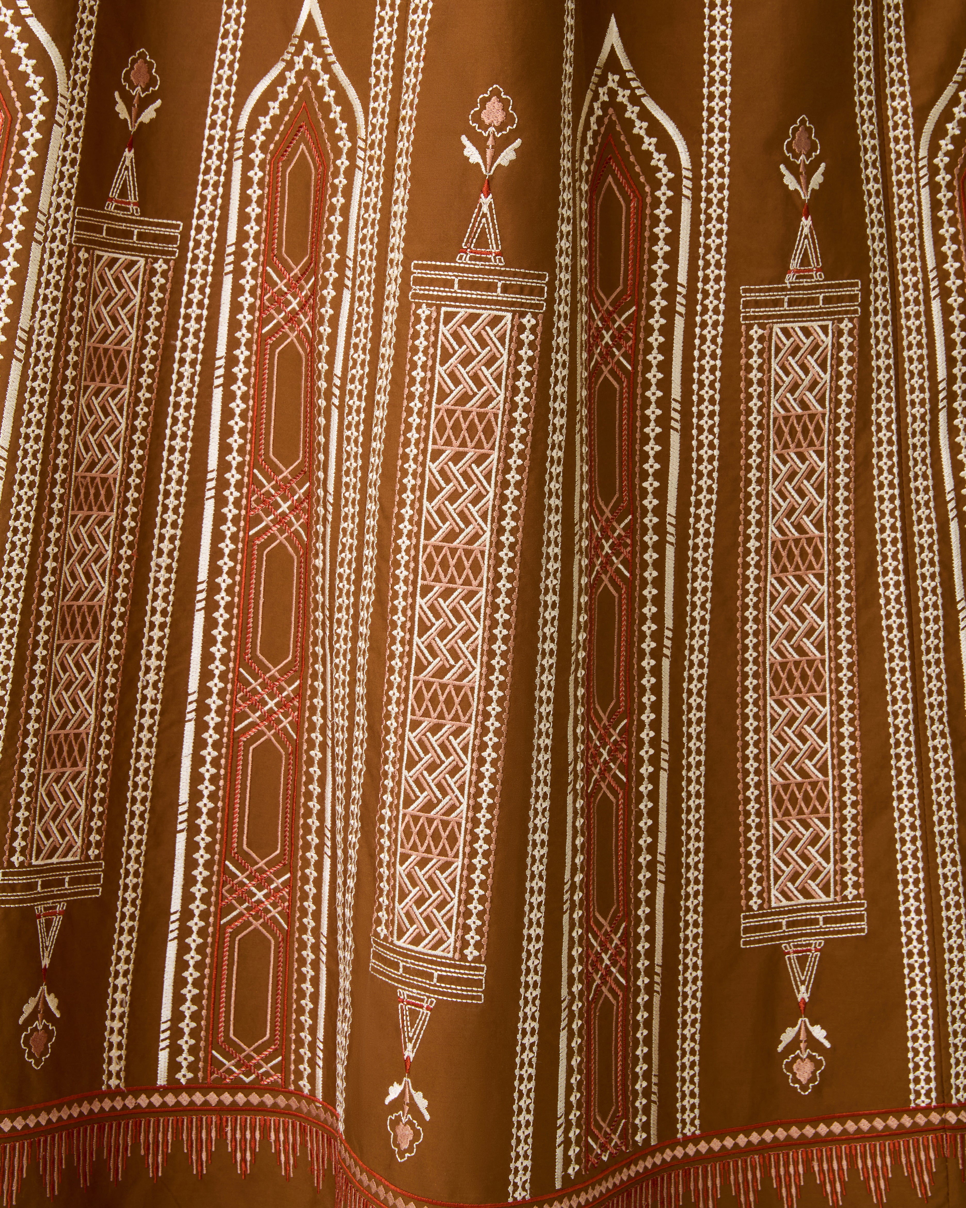 Camille Skirt with Lace Embroidery