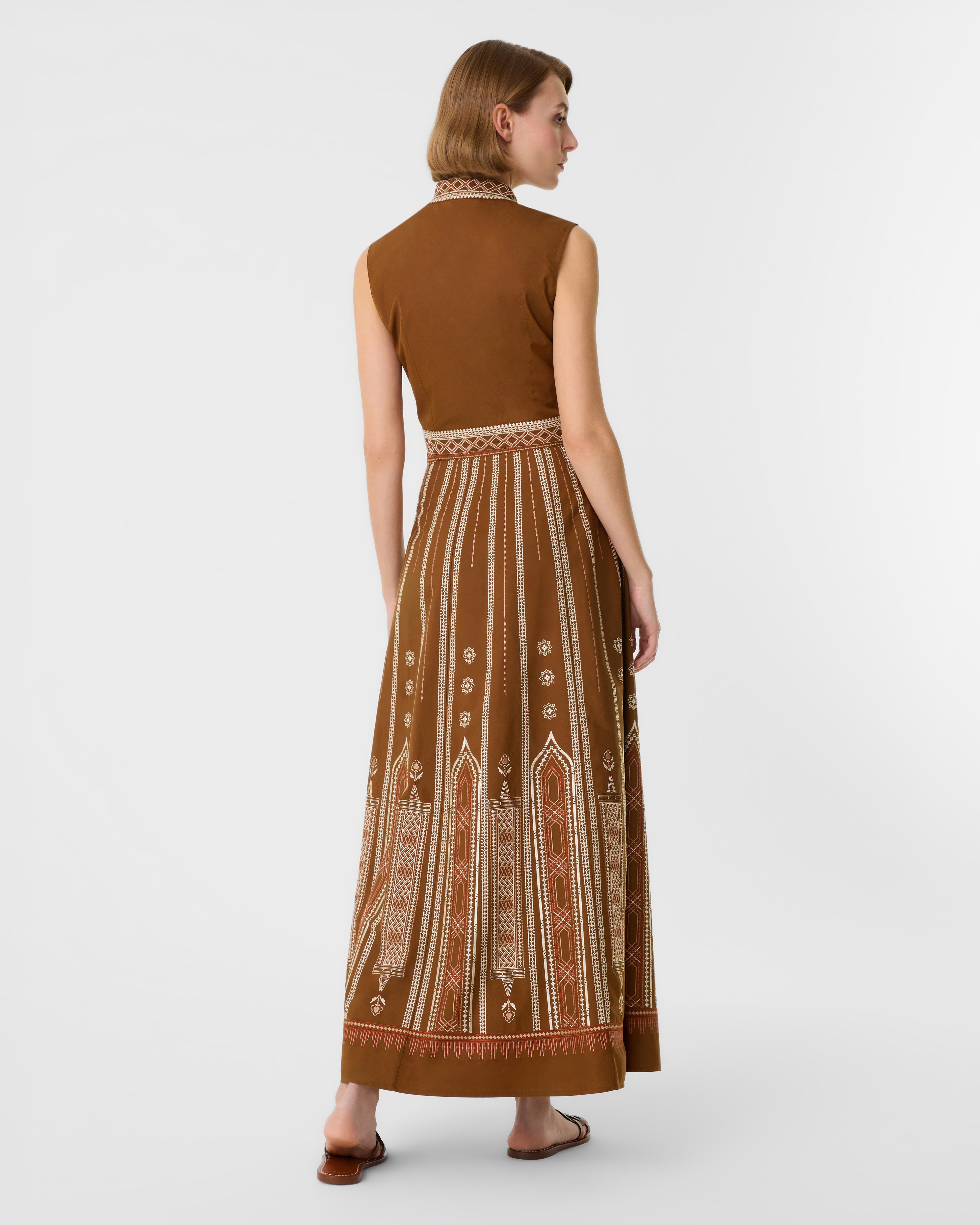 Camille Skirt with Lace Embroidery