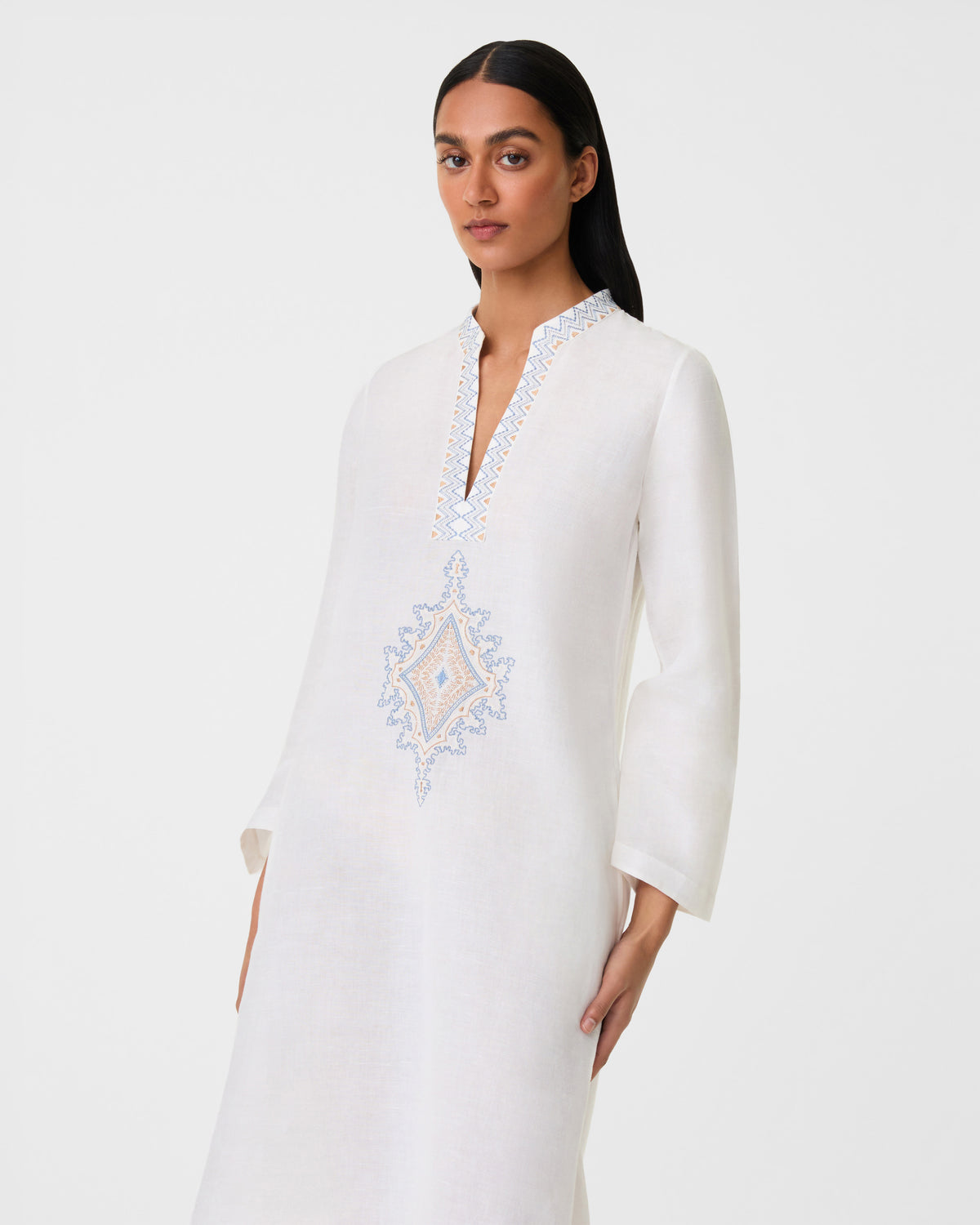 Jenna Caftan with Meridiana Embroidery