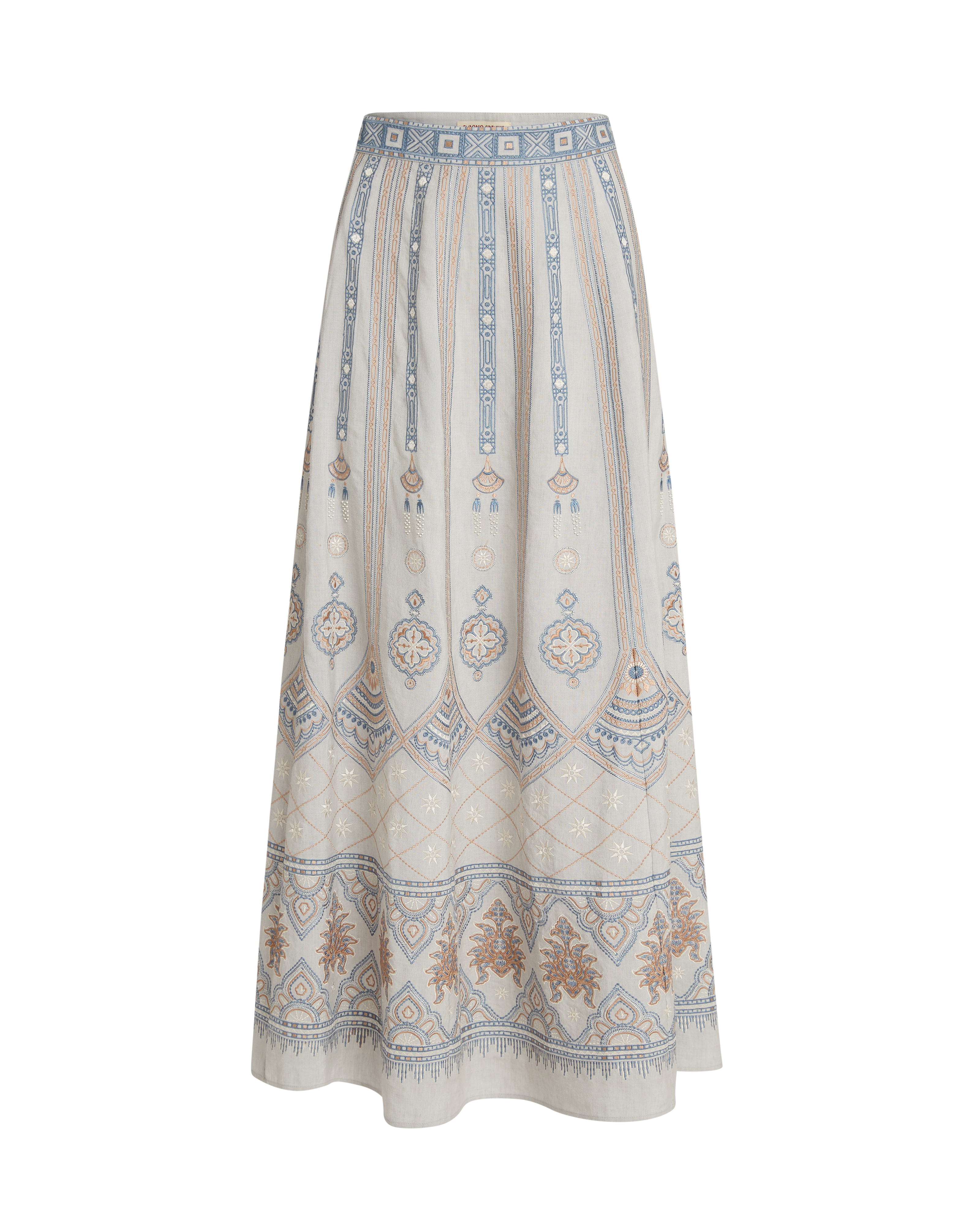 Camille Skirt with Meridiana Embroidery