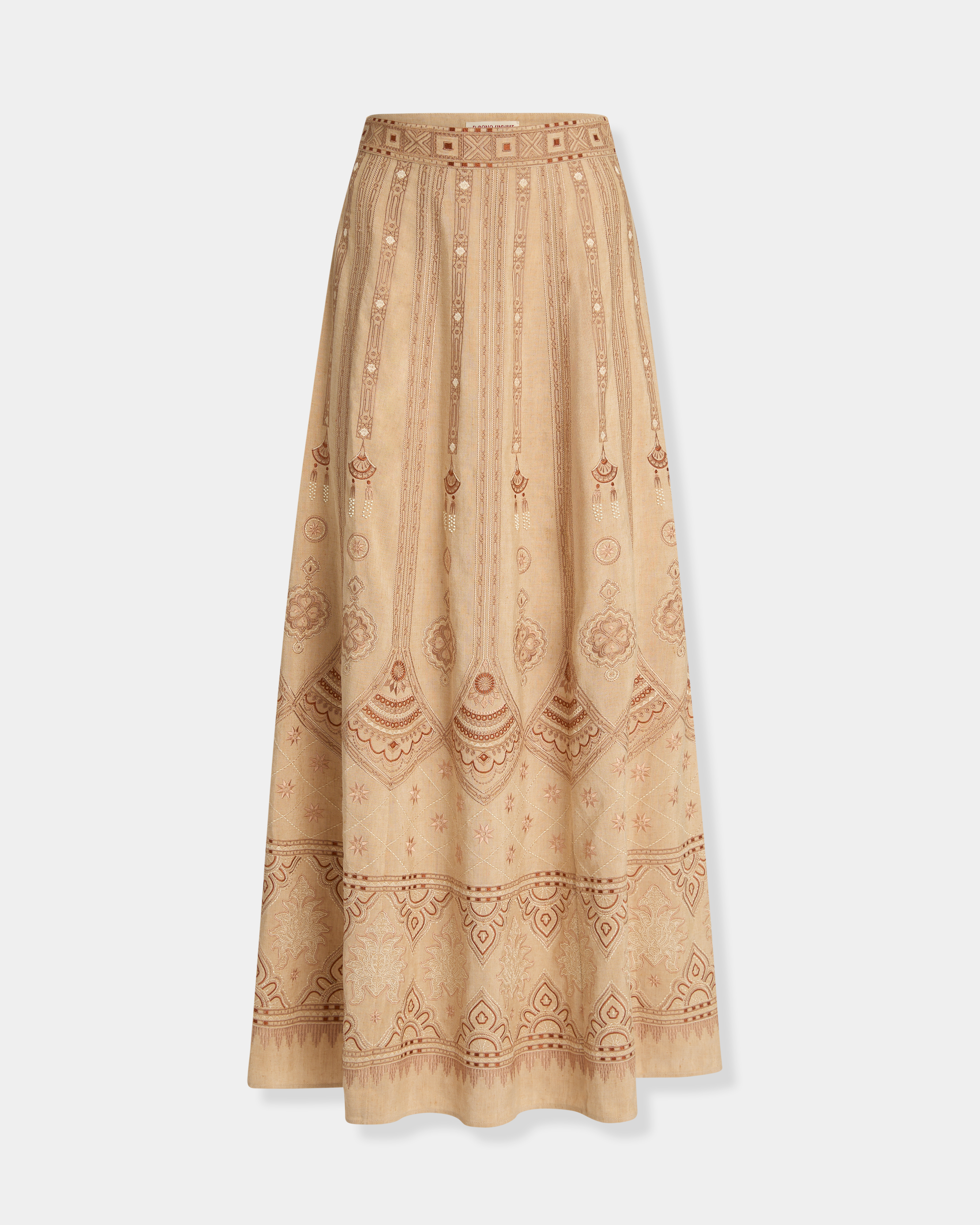 Camille Skirt with Meridiana Embroidery
