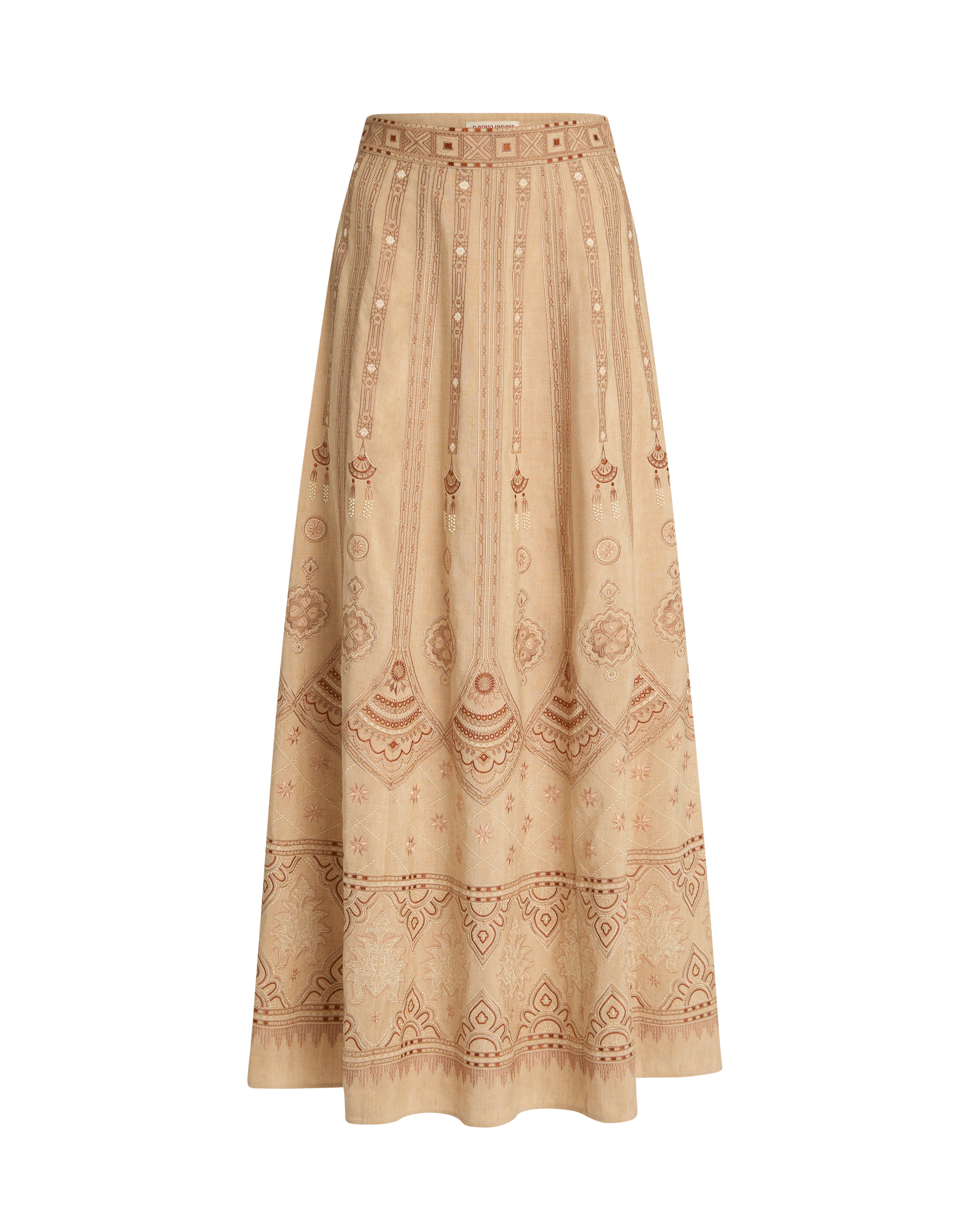 Camille Skirt with Meridiana Embroidery