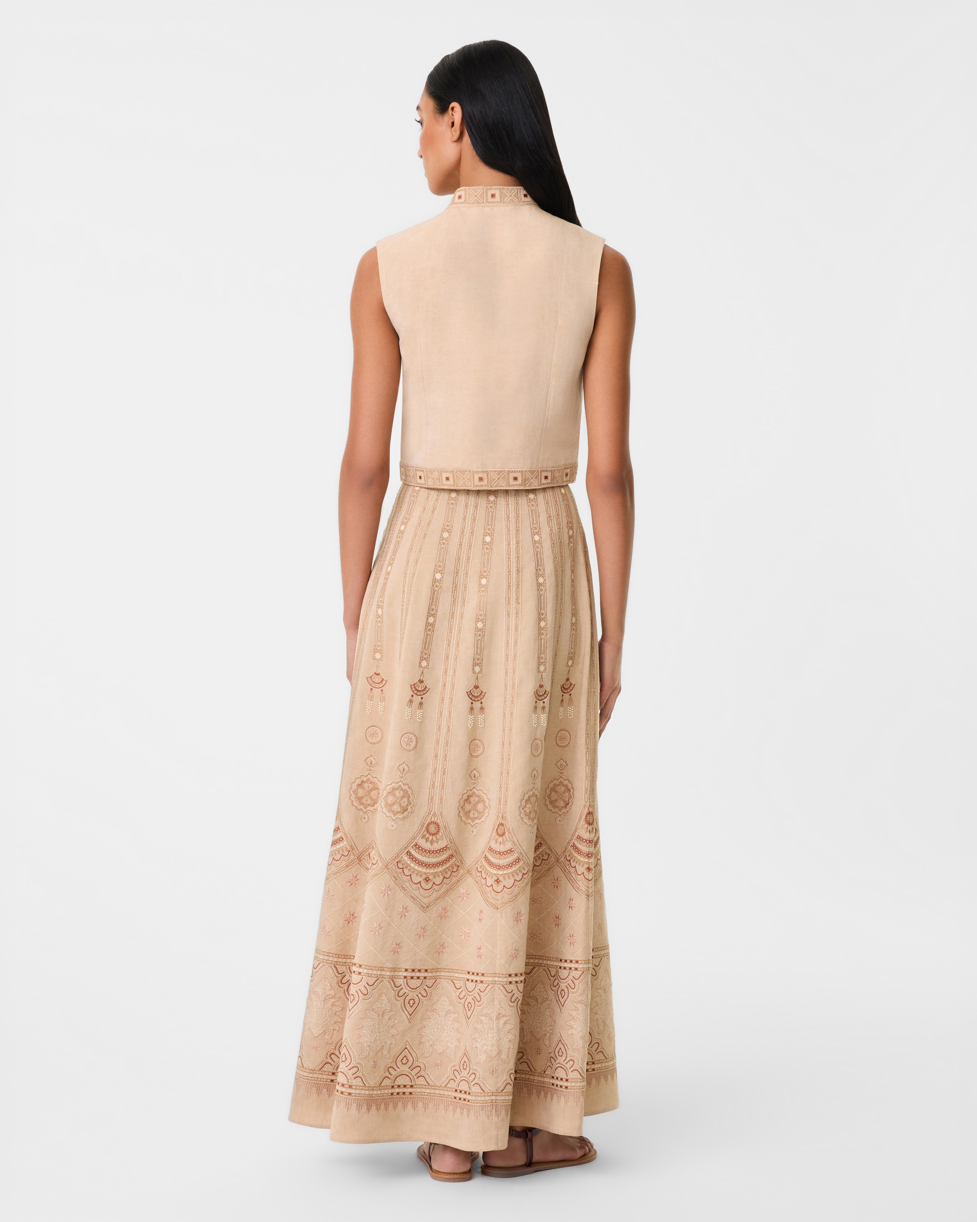 Andorra Top with Meridiana Embroidery