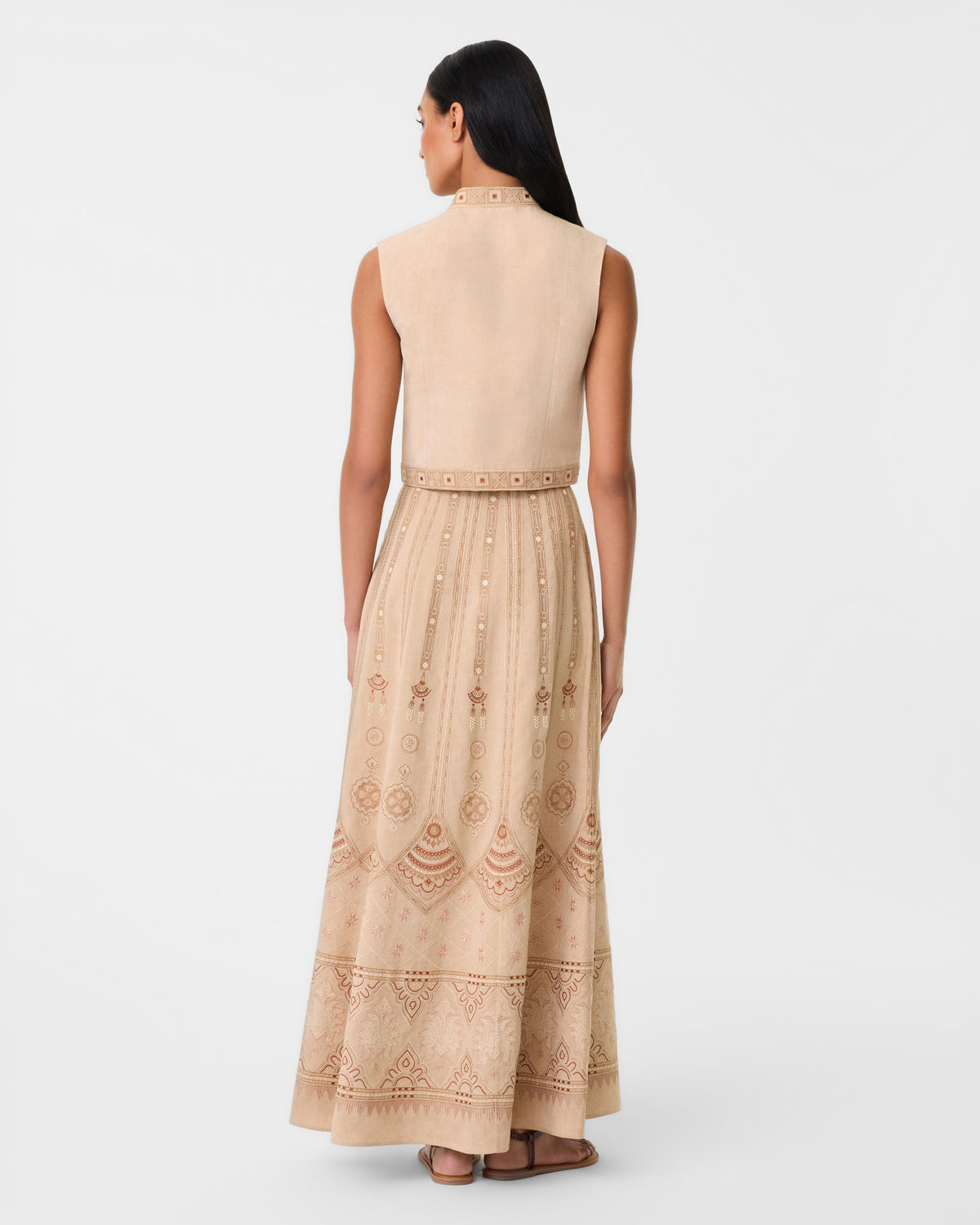 Andorra Top with Meridiana Embroidery