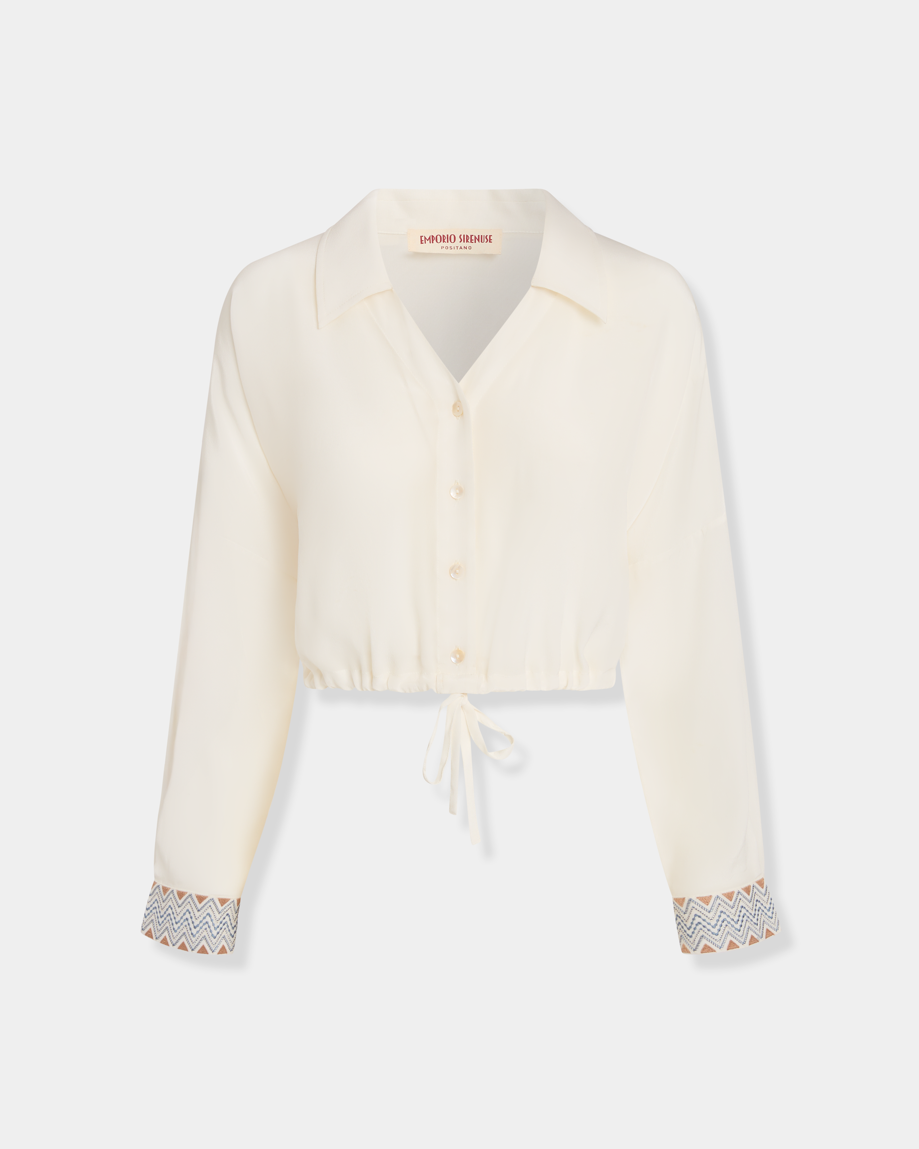 Minerva Top with Meridiana Embroidery