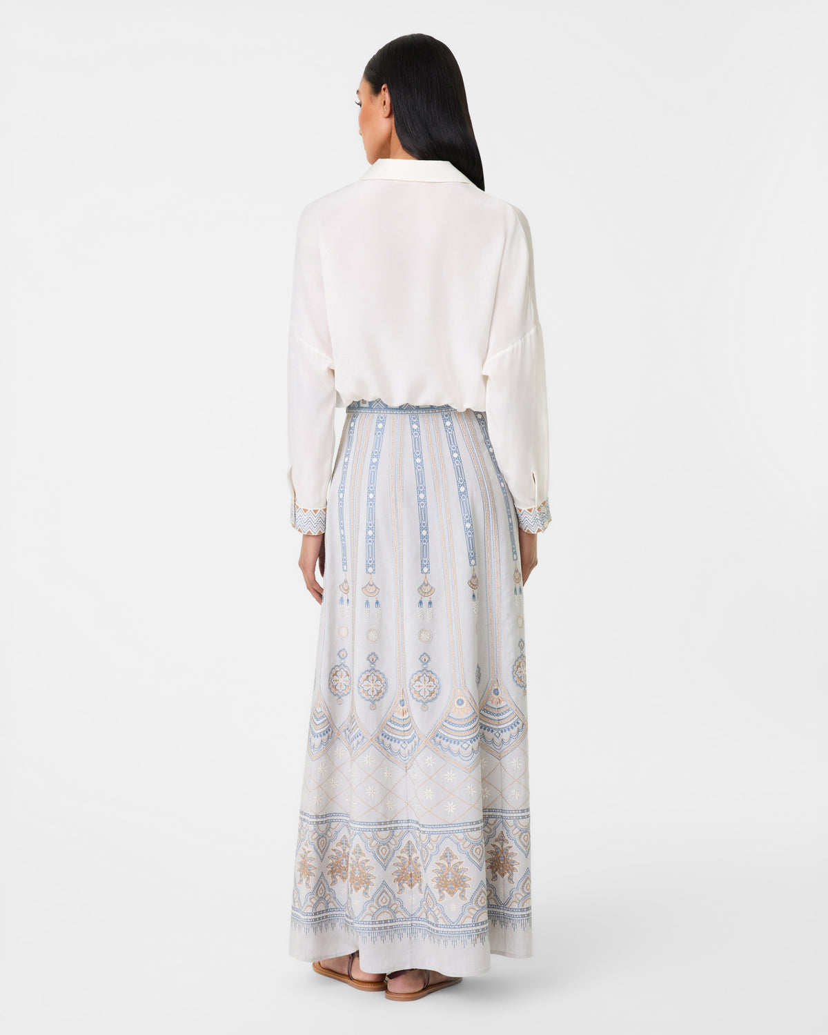 Minerva Top with Meridiana Embroidery