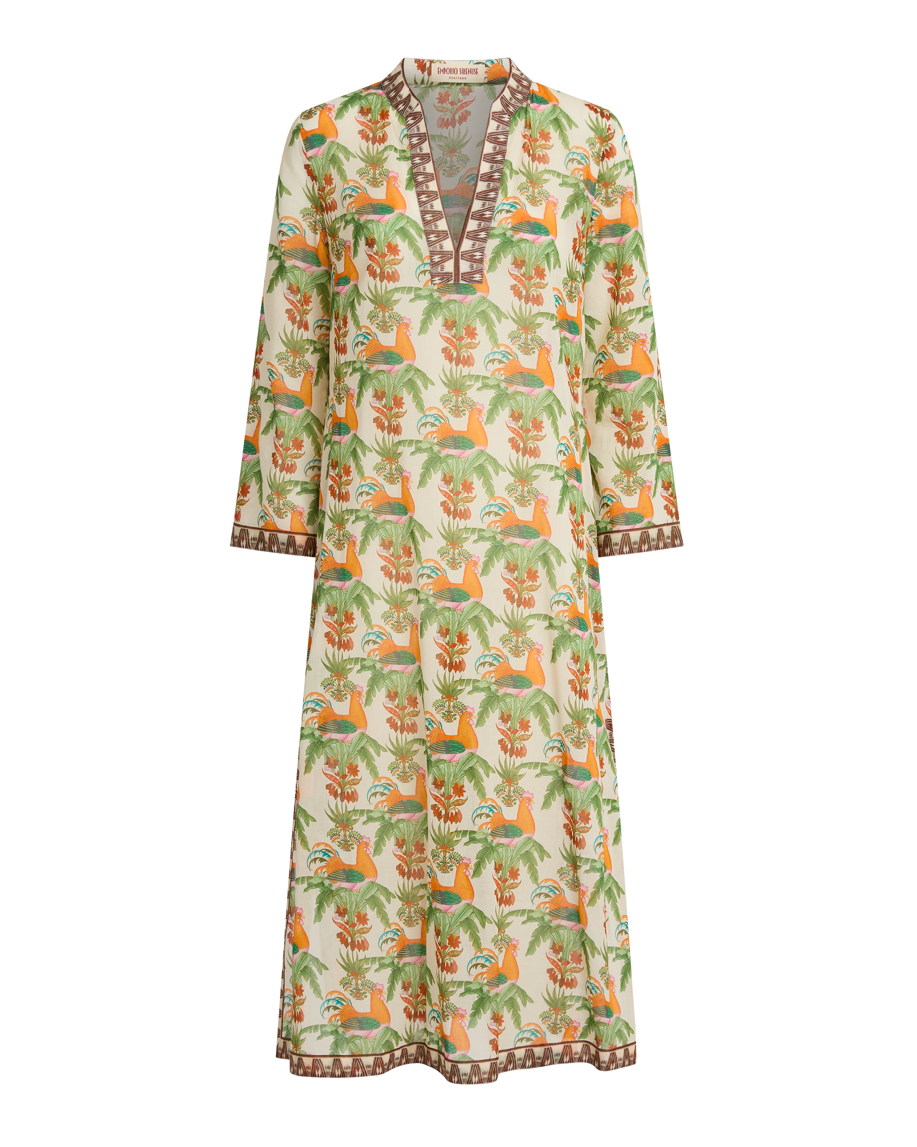 Giada Caftan in Midsummer Print