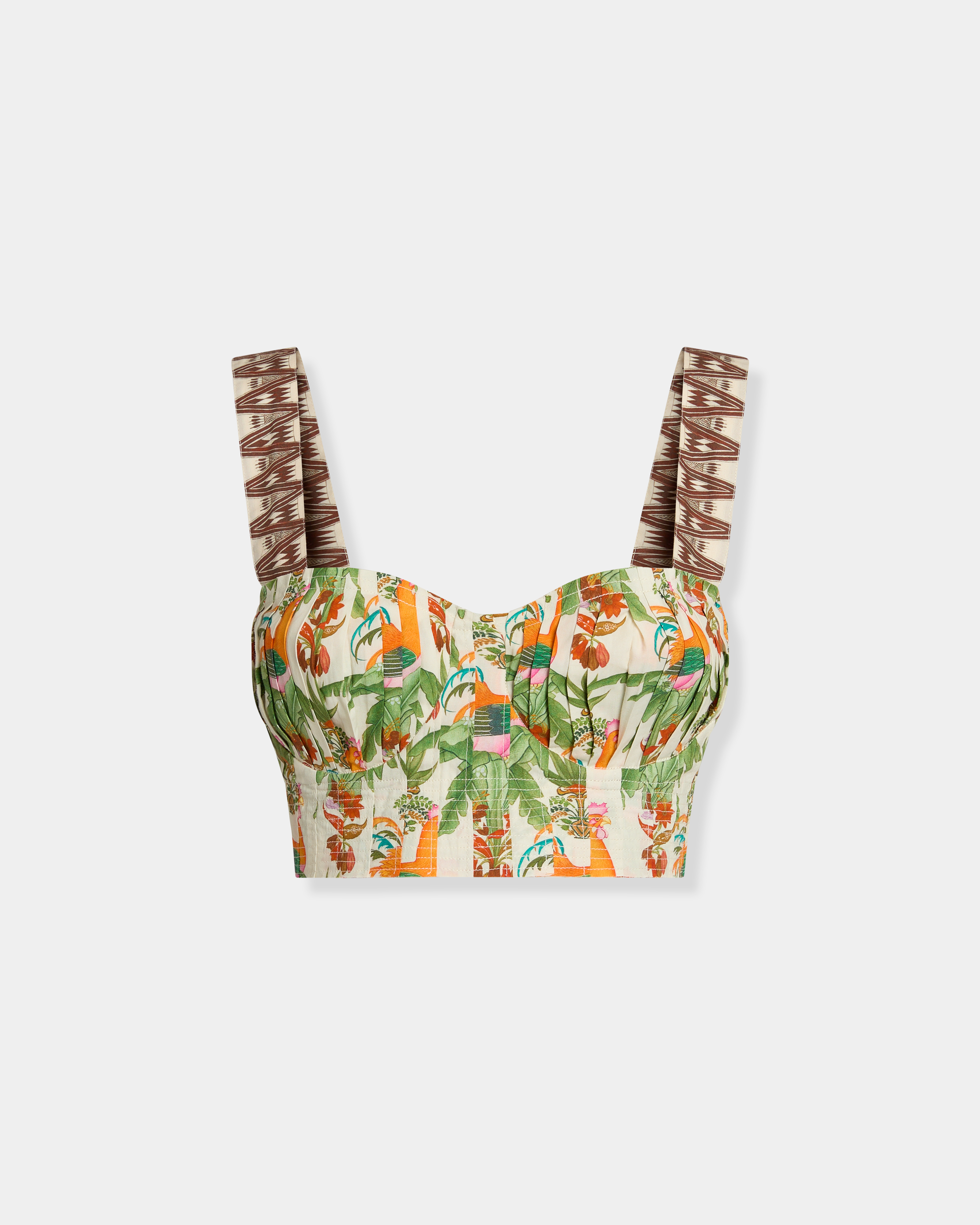 Dalia Top in Midsummer Print